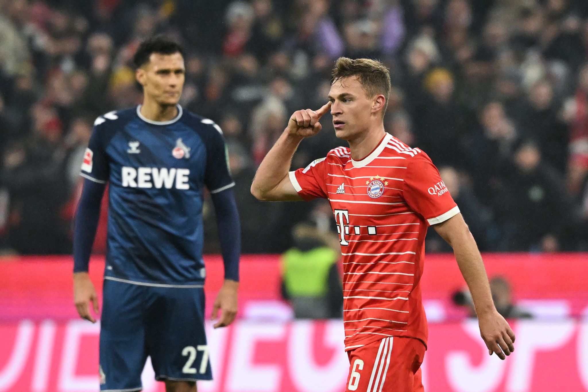 Kimmichs Kunstschuss rettet spätes Bayern-Remis gegen Köln