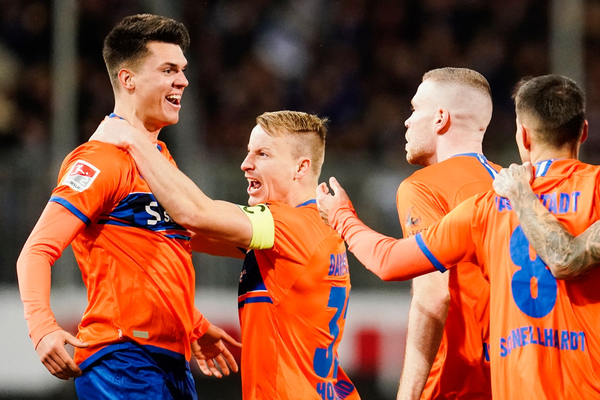 Darmstadt-Erfolg dank Honsak – Paderborn besiegt Fortuna