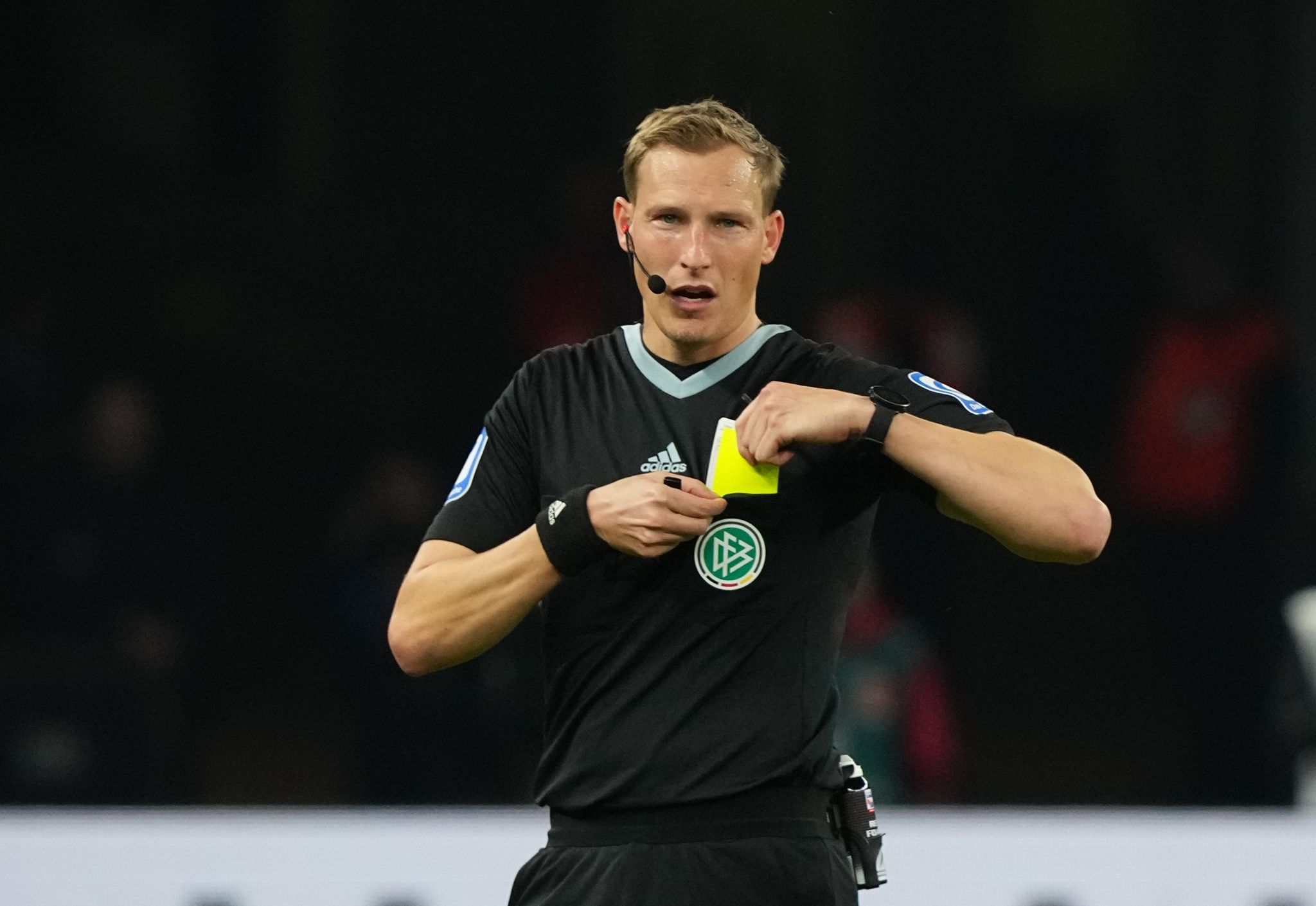 Schiedsrichter konnten Eberl-Schmähplakate nicht erkennen