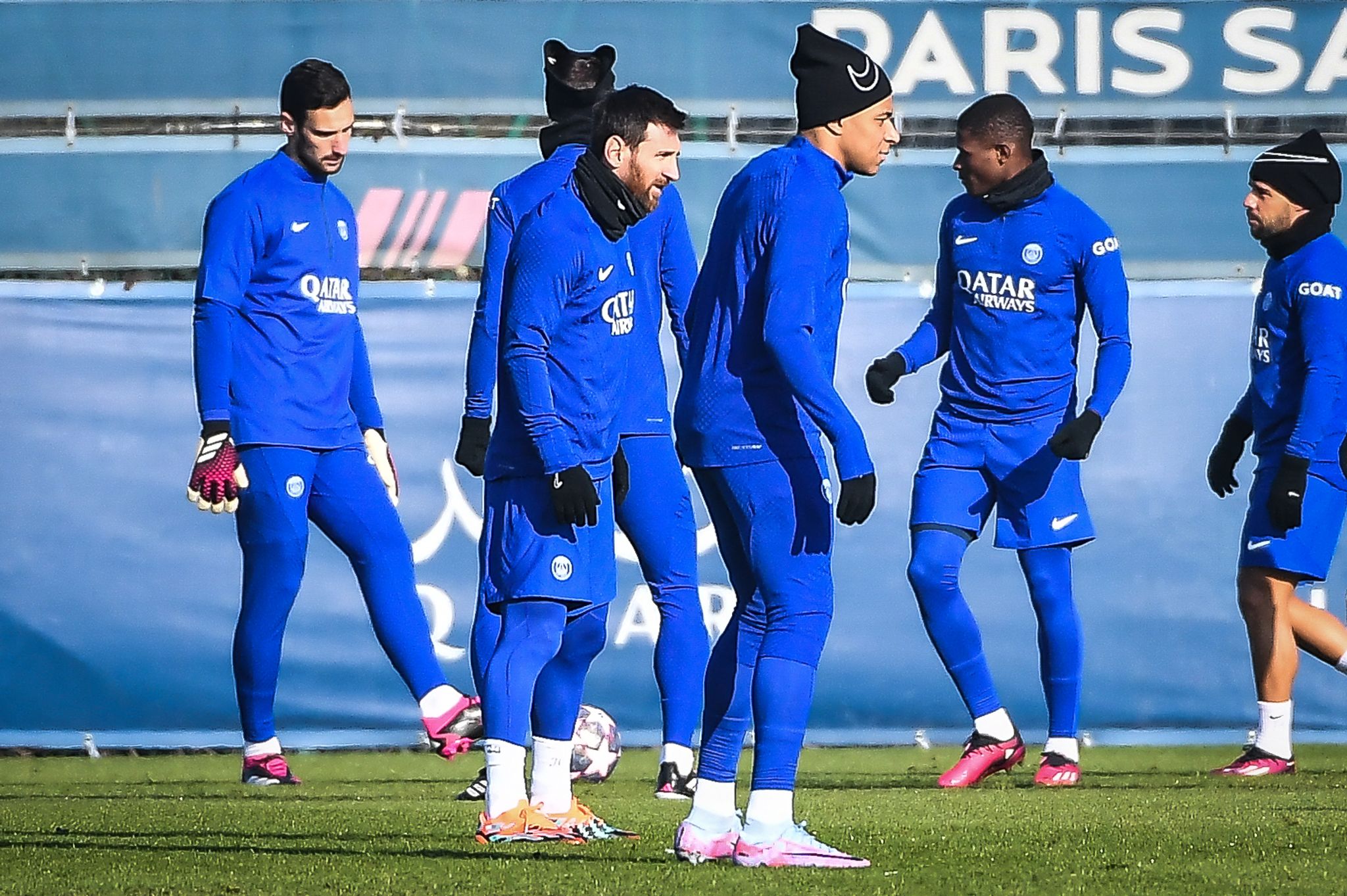 Messi und Mbappé vor Bayern-Duell im PSG-Training