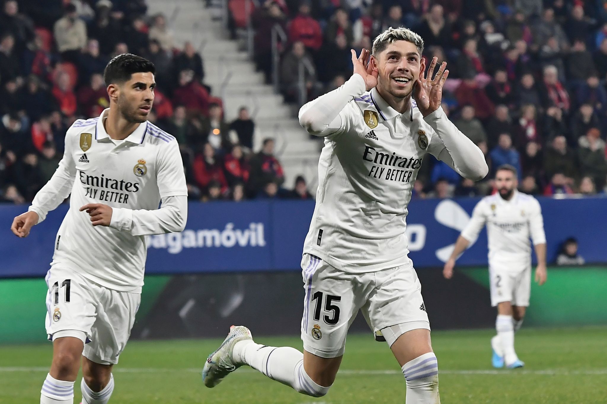 Real verkürzt Rückstand auf Barcelona durch Sieg bei Osasuna