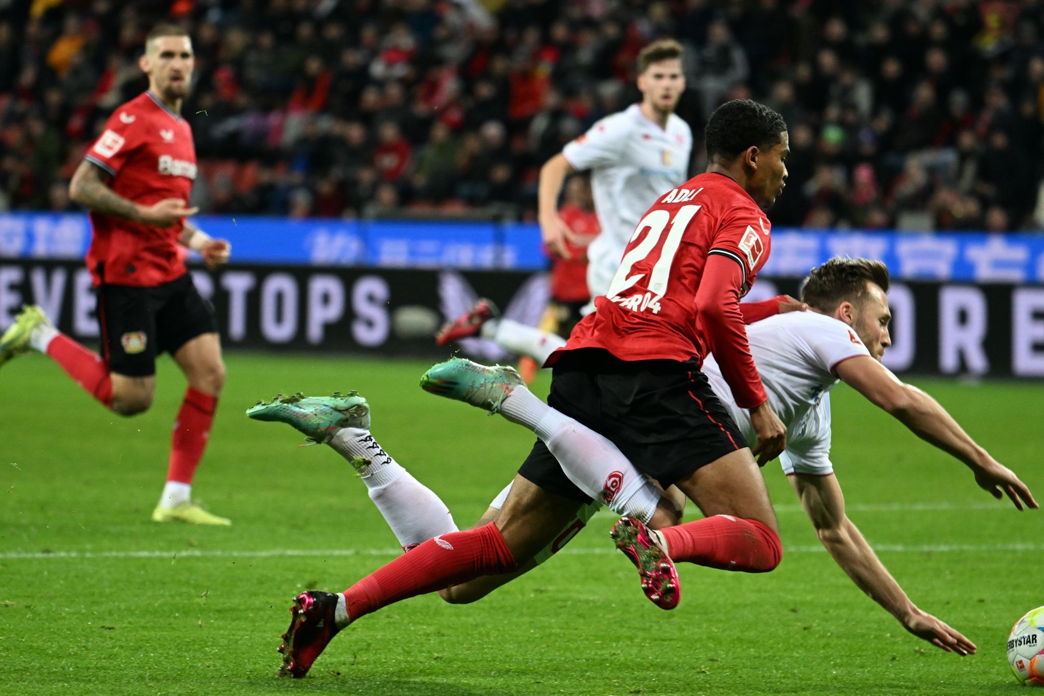 Leverkusener Adli für ein Spiel gesperrt