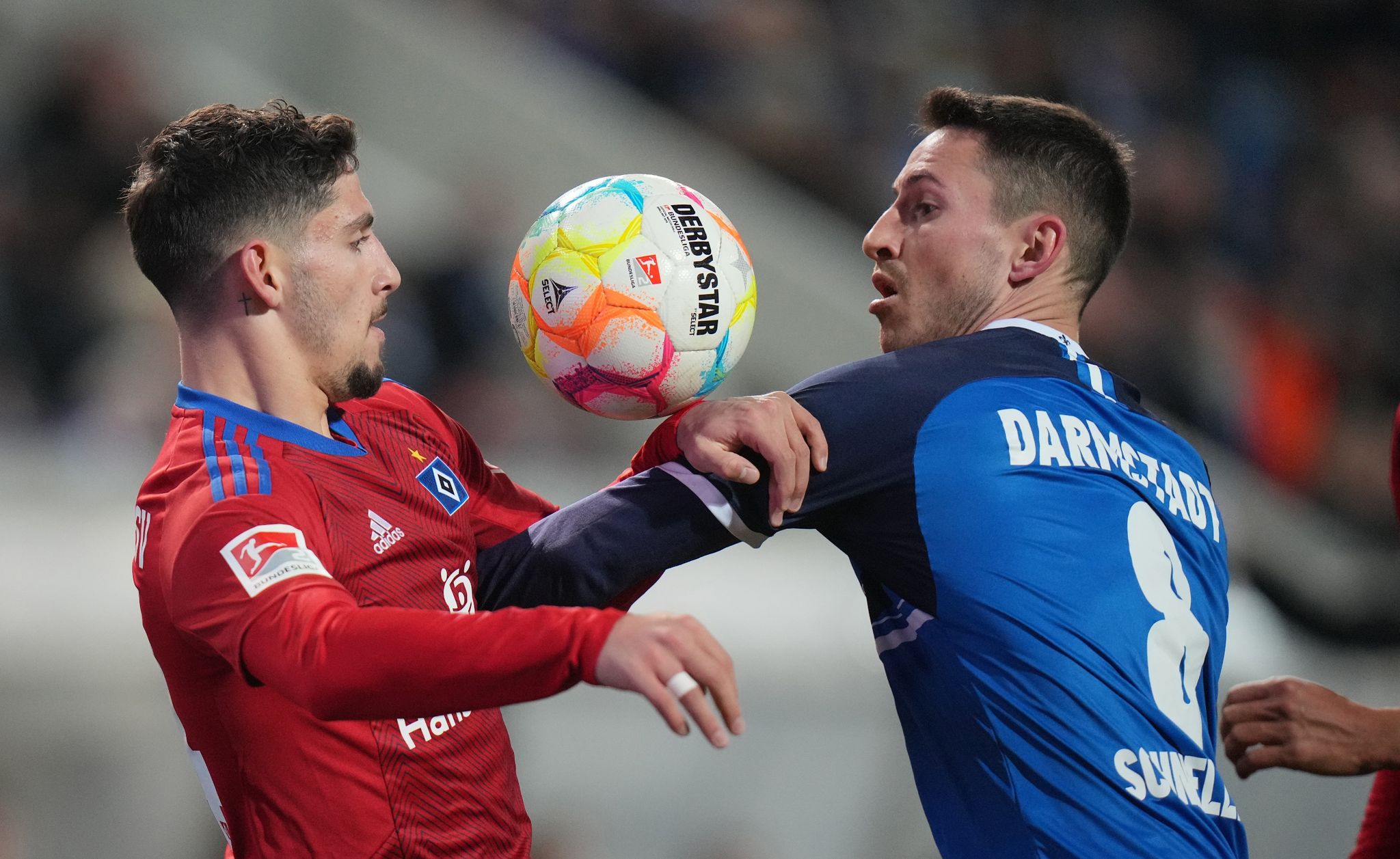 HSV erkämpft im Spitzenspiel bei Darmstadt 98 ein 1:1