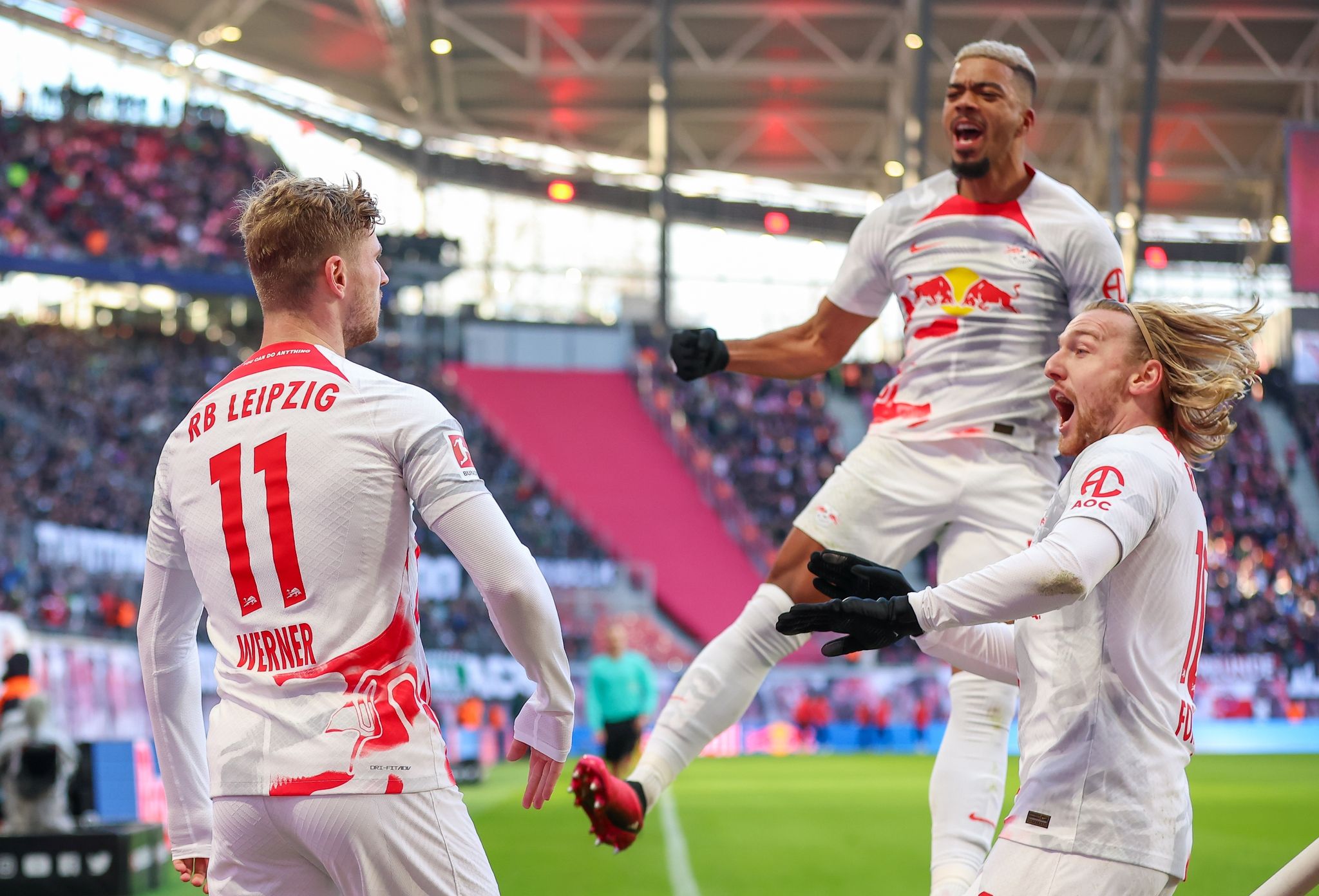 Leipzig siegt bei Eberls Gladbach-Wiedersehen
