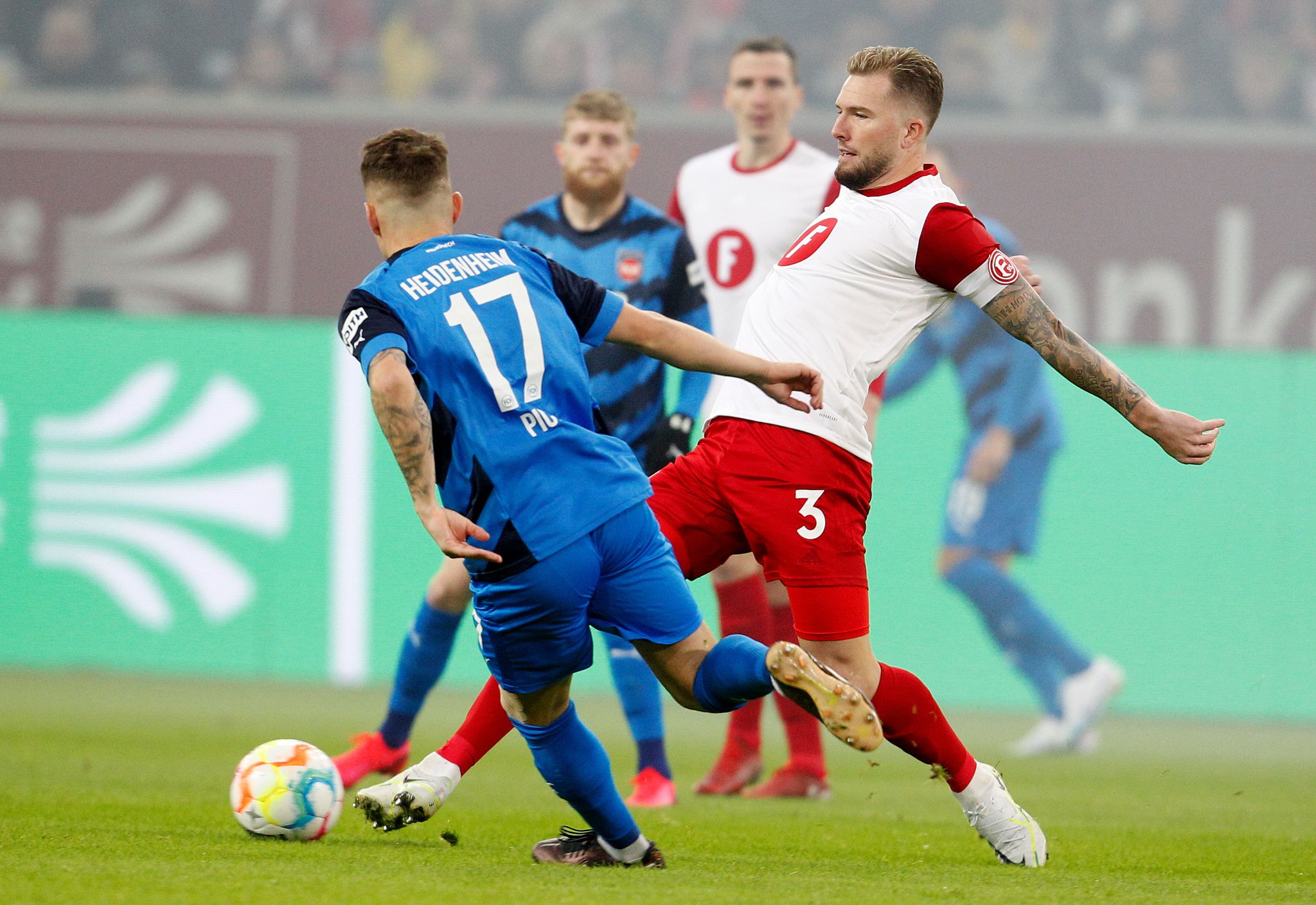 Heidenheim verpasst Sprung an die Spitze: 1:1 in Düsseldorf