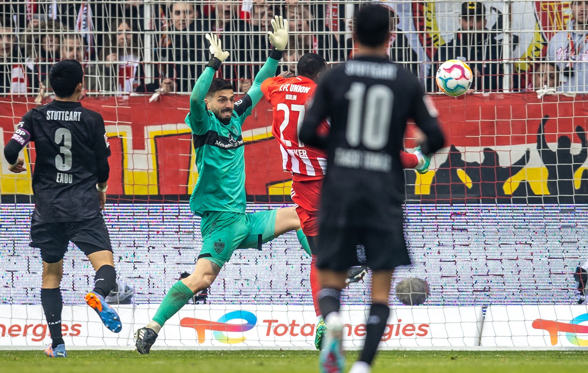 Bitter für Schlusslicht Stuttgart: 0:3 bei Heimmacht Union