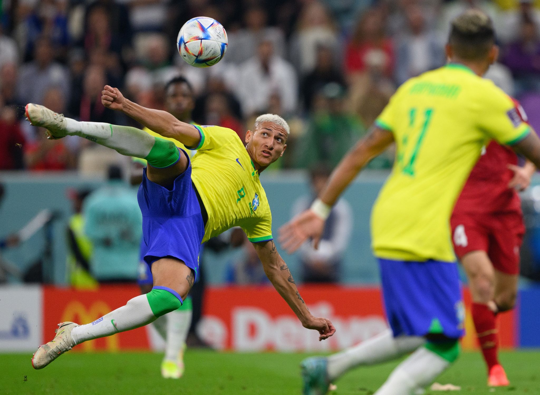Finalissima der Frauen: Richarlison bei Brasiliens Training