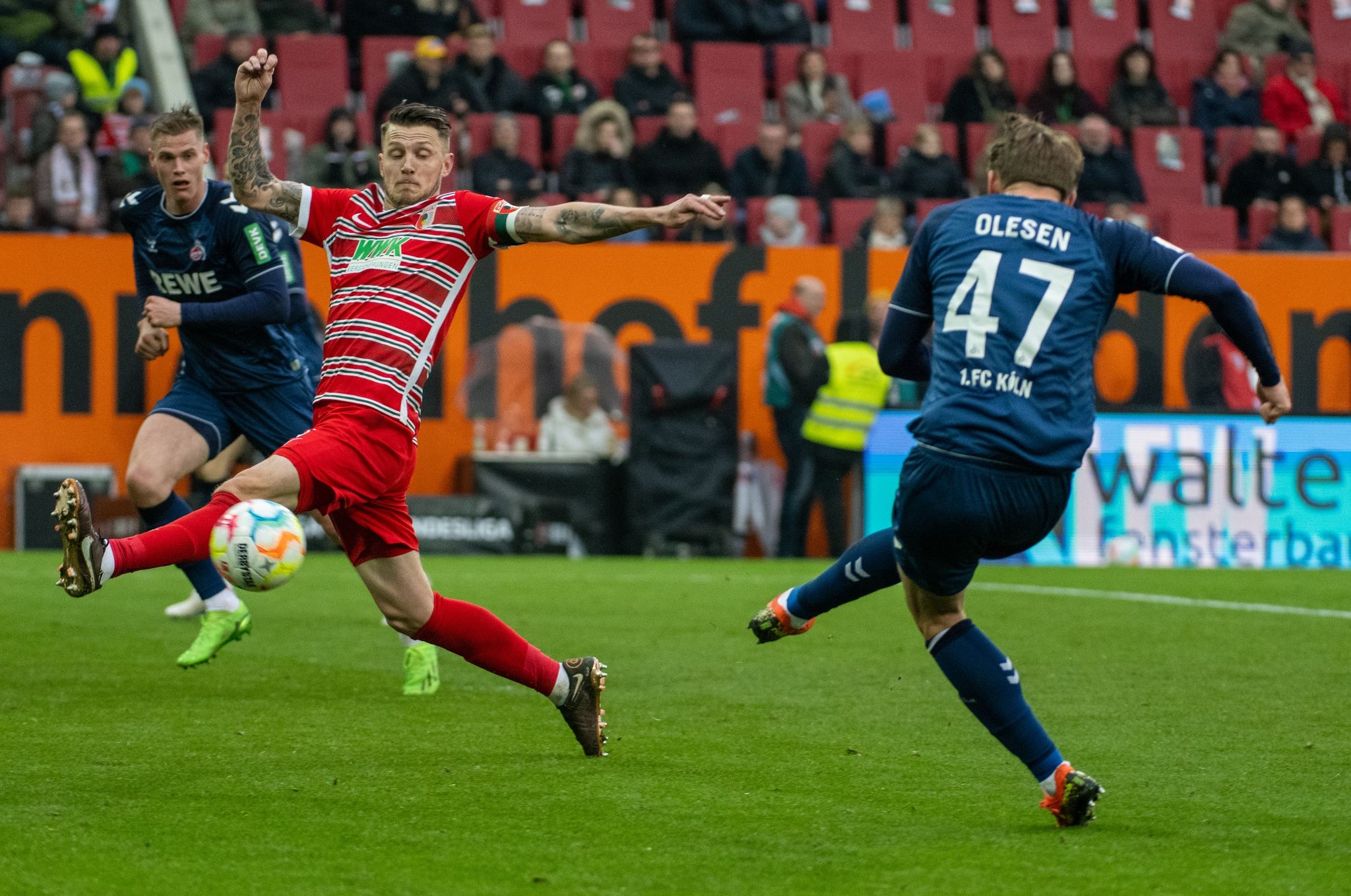 Augsburgs Kapitän attackiert Kölns Selke: «Schauspieler»