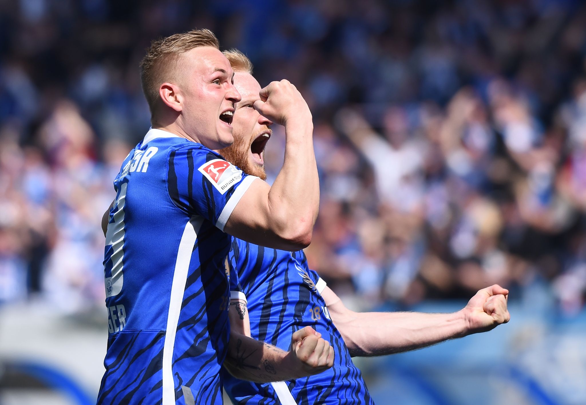 2:0 gegen Fürth: Rostock siegt im Abstiegskampf