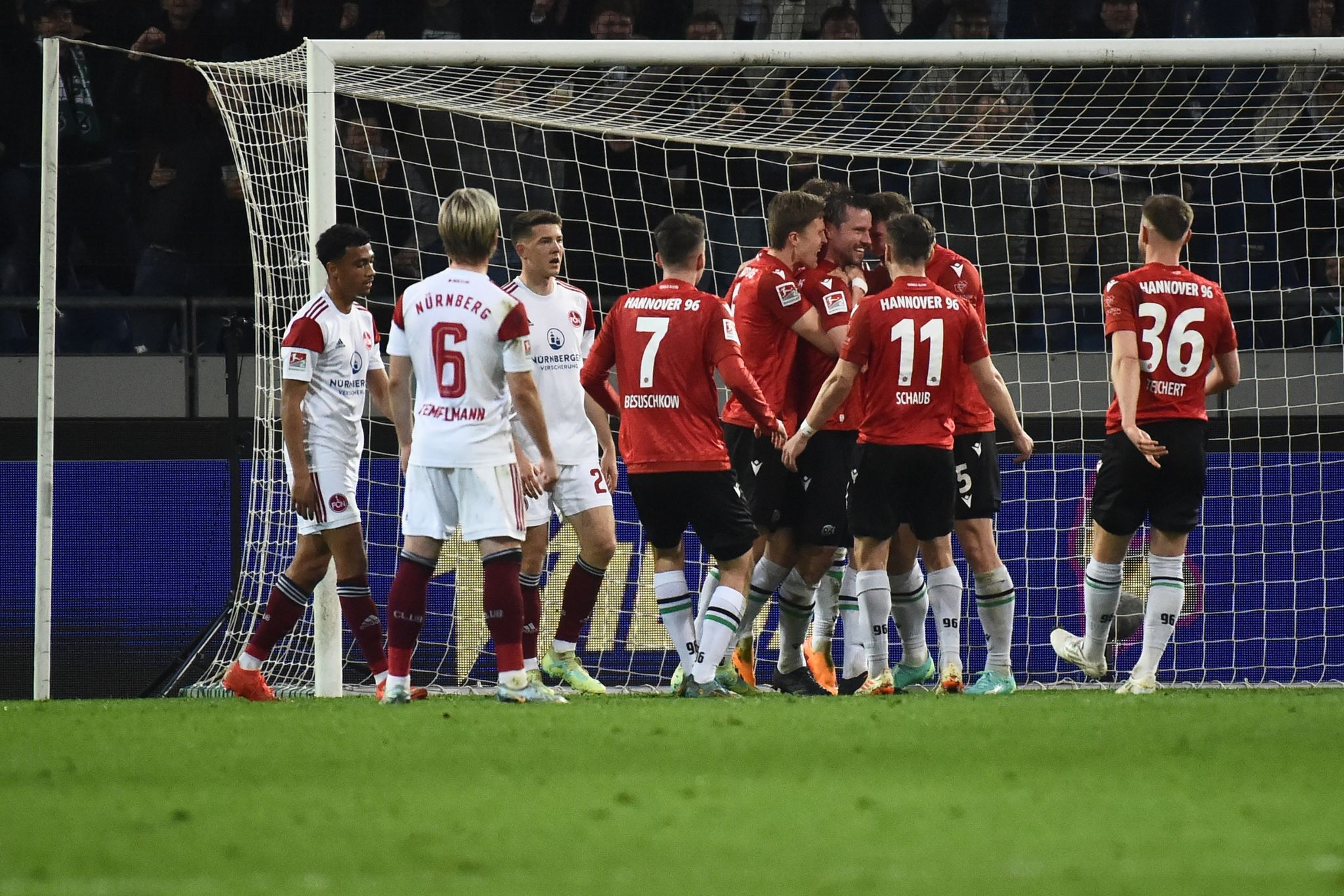 Nürnberg verpasst Sprung aus Tabellenkeller