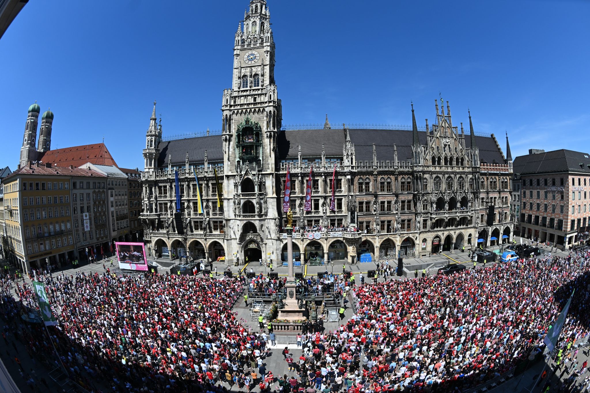 Bayern-Meisterfeier: Stadt für verschiedene Varianten bereit