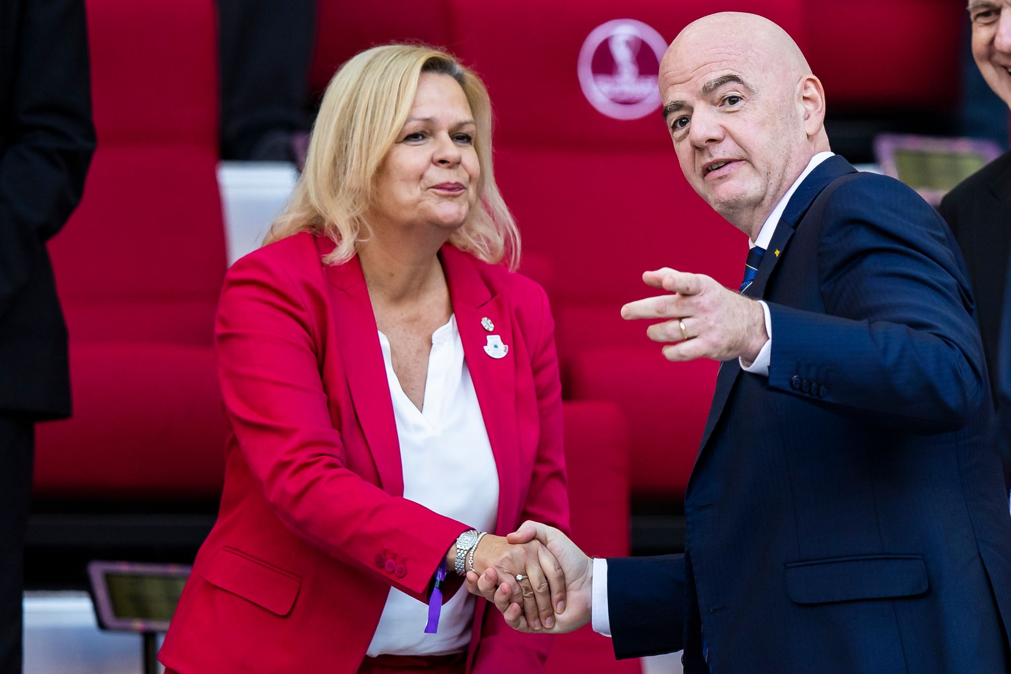 Faeser fordert Lösung im Rechte-Poker um Frauenfußball-WM