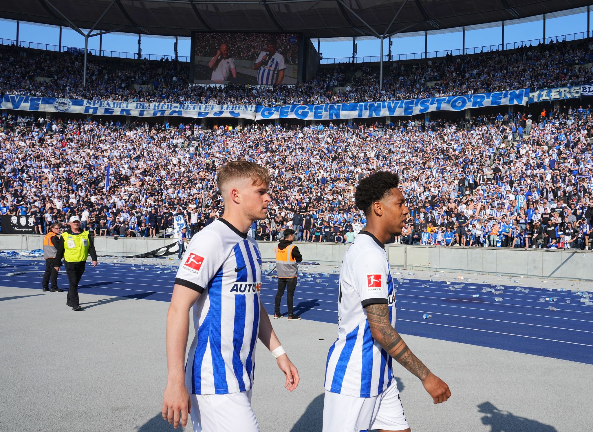 Tränen, Wut und Entsetzen bei Hertha: «Einfach nur traurig»