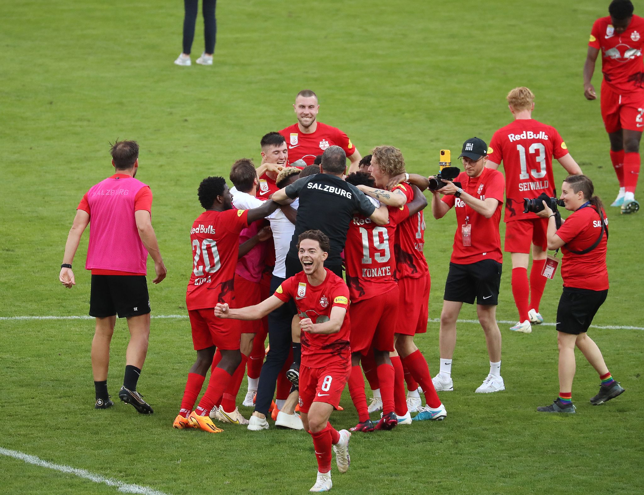 Trainer Jaissle und RB Salzburg erneut Meister in Österreich