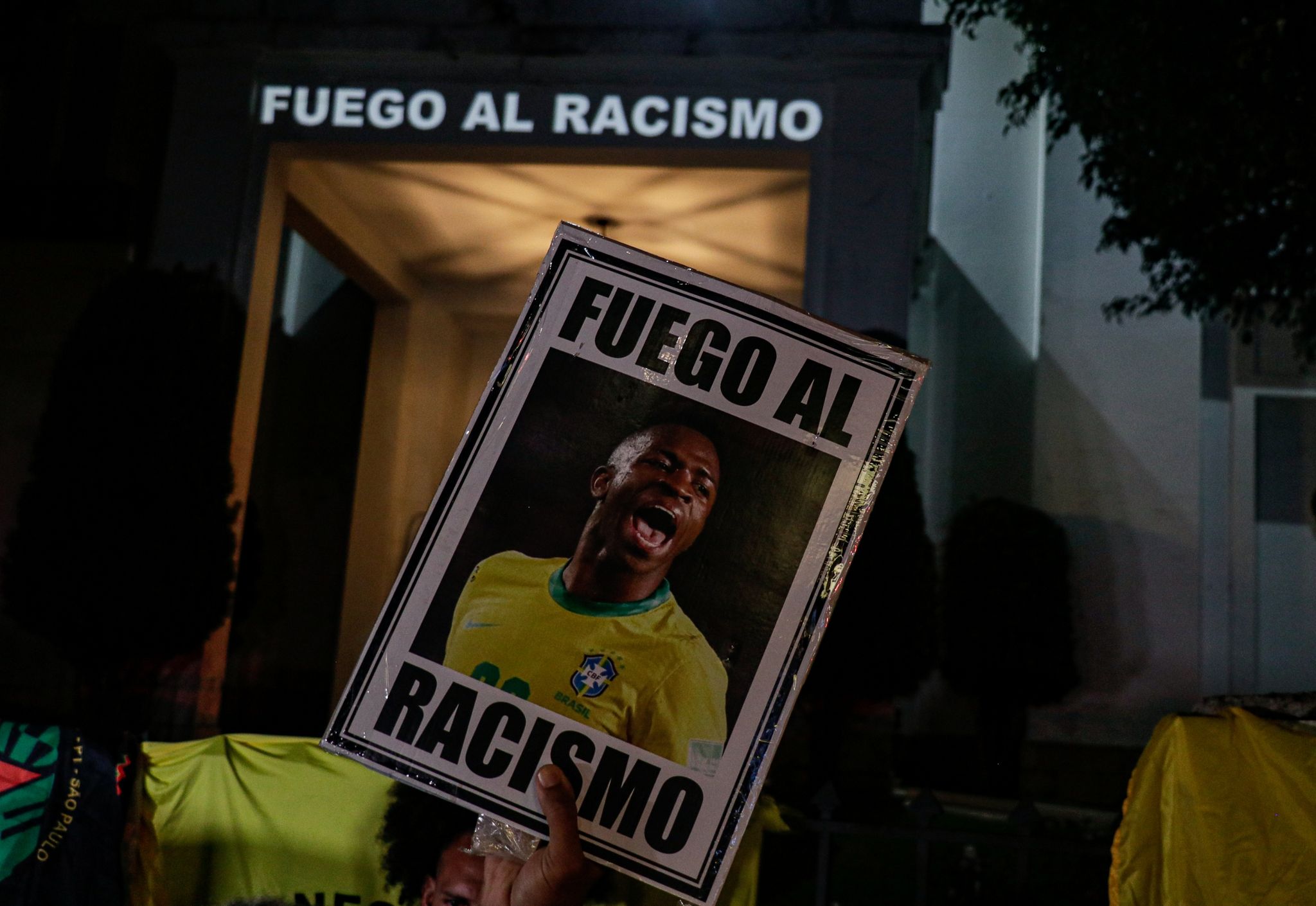 Rassismus-Affäre um Vinicius Jr.: Proteste in São Paulo