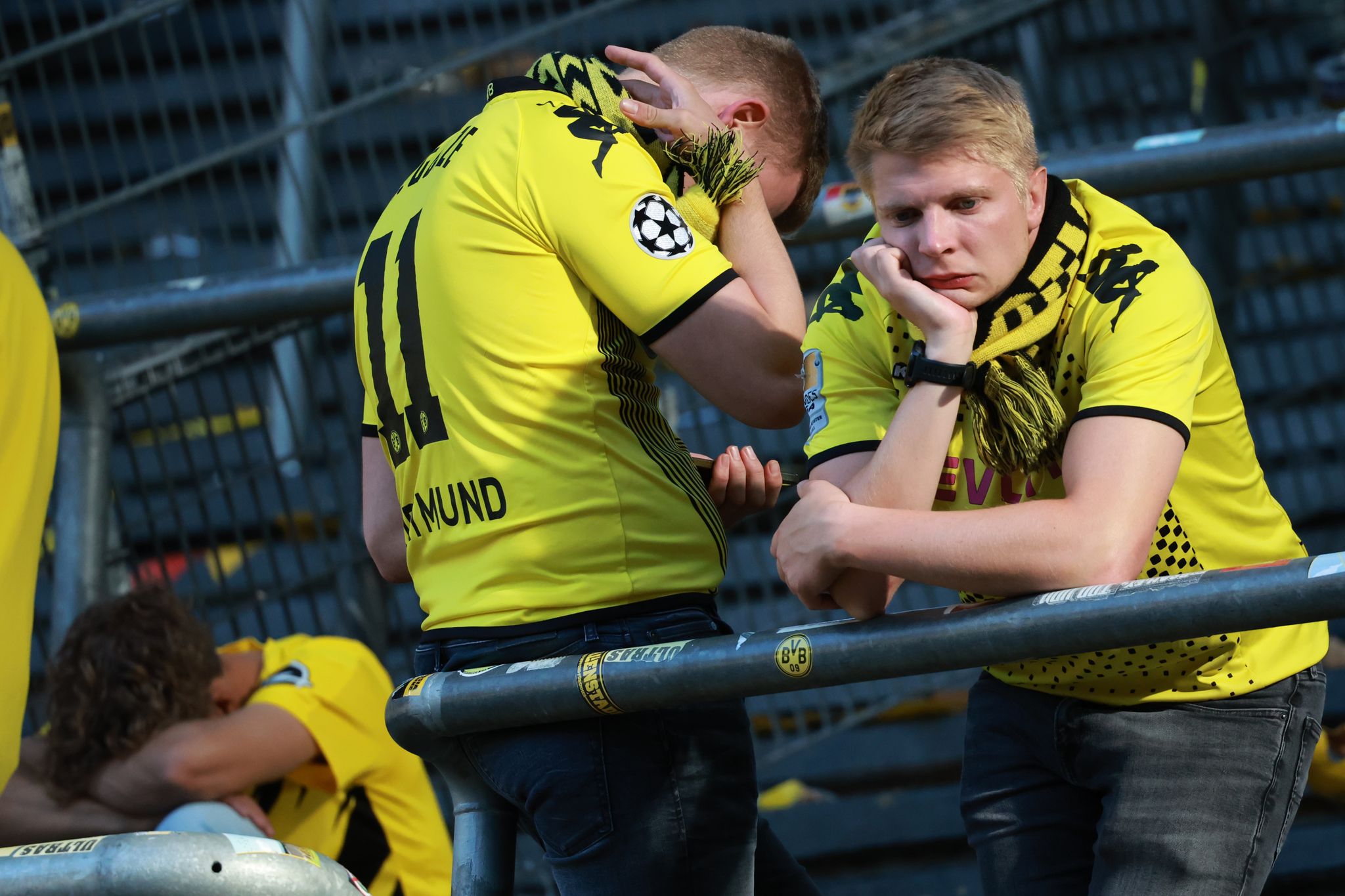 Polizei nach verspieltem Titel: BVB-Fans ziehen friedlich ab