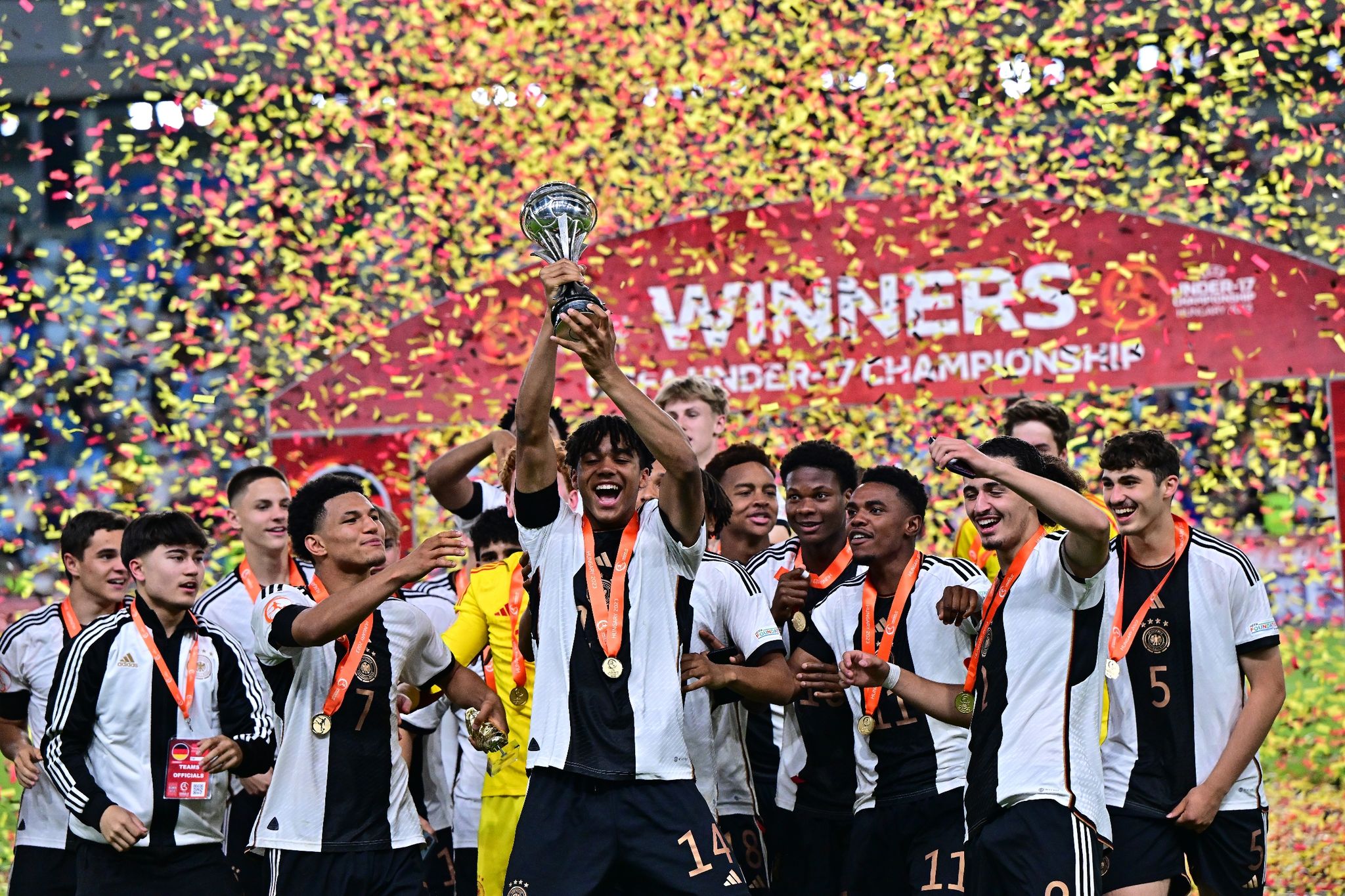 Rassistische Kommentare beschäftigen U17-Europameister