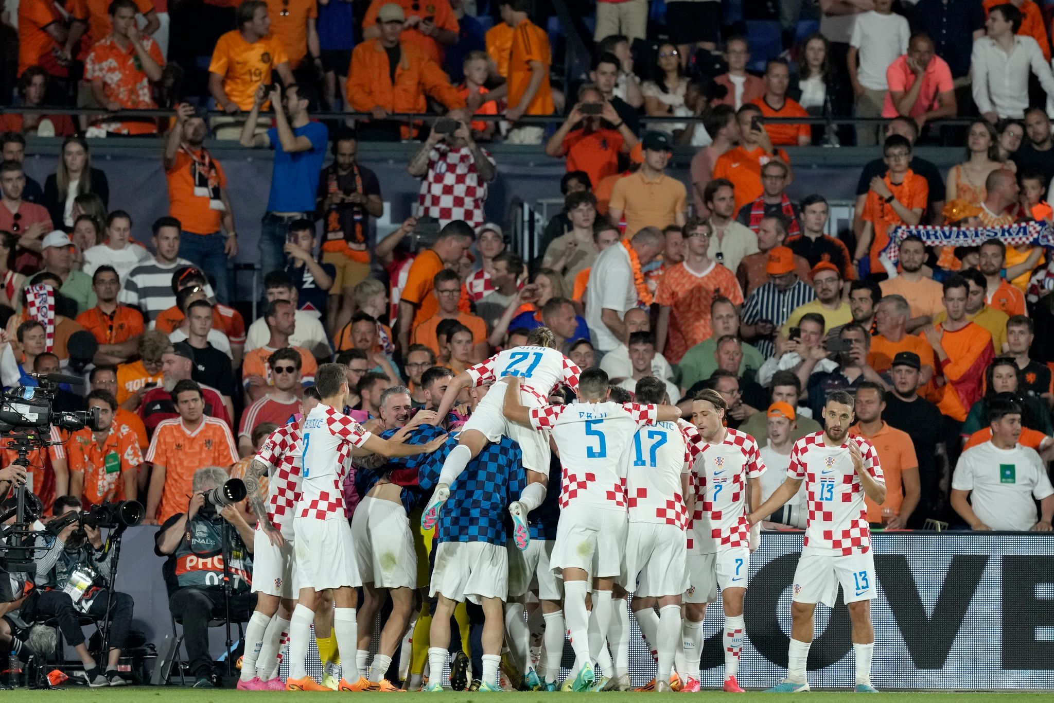 Sieg gegen Niederlande: Kroatien im Nations-League-Finale