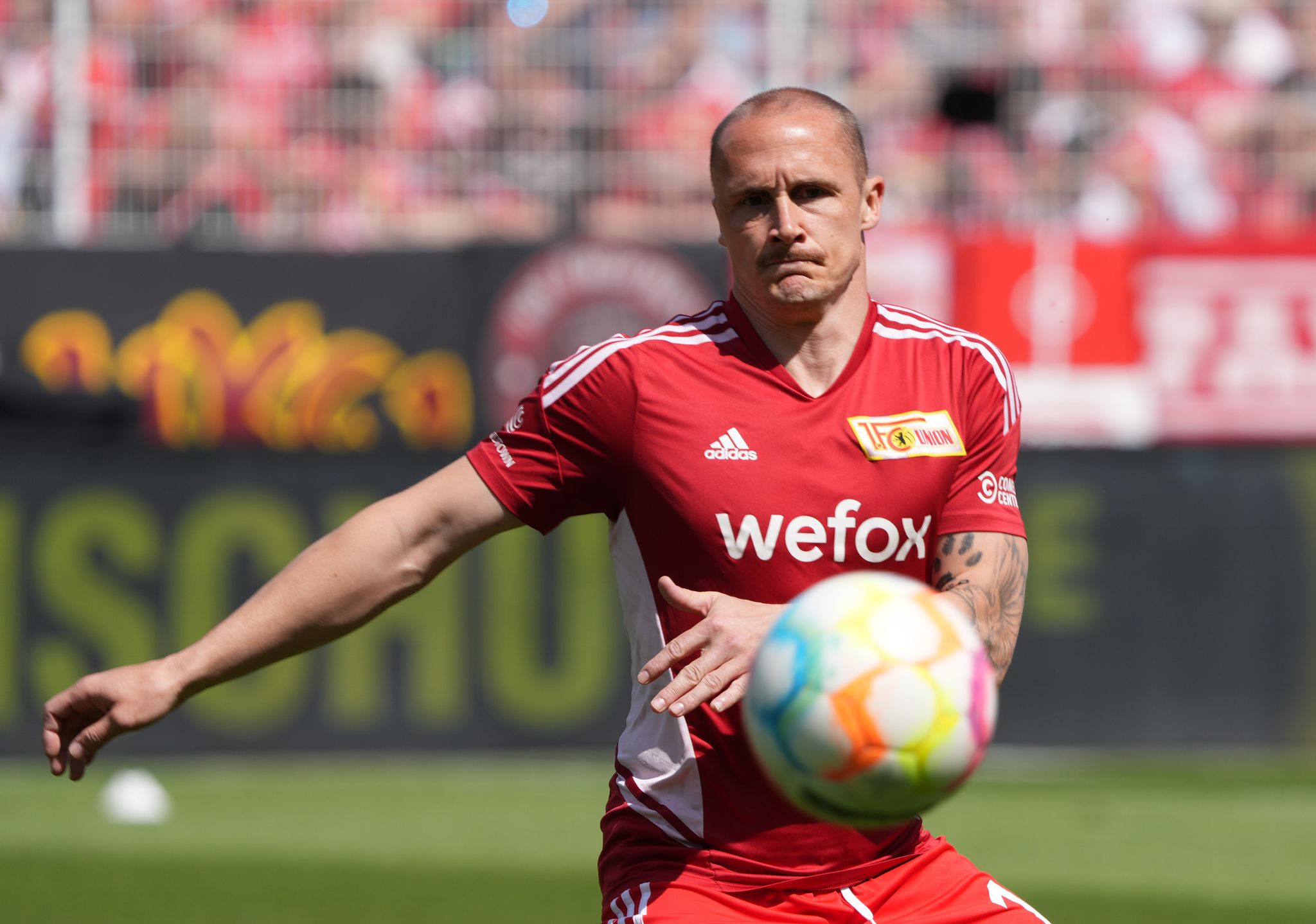 Union Berlins Stürmer Sven Michel wechselt zum FC Augsburg