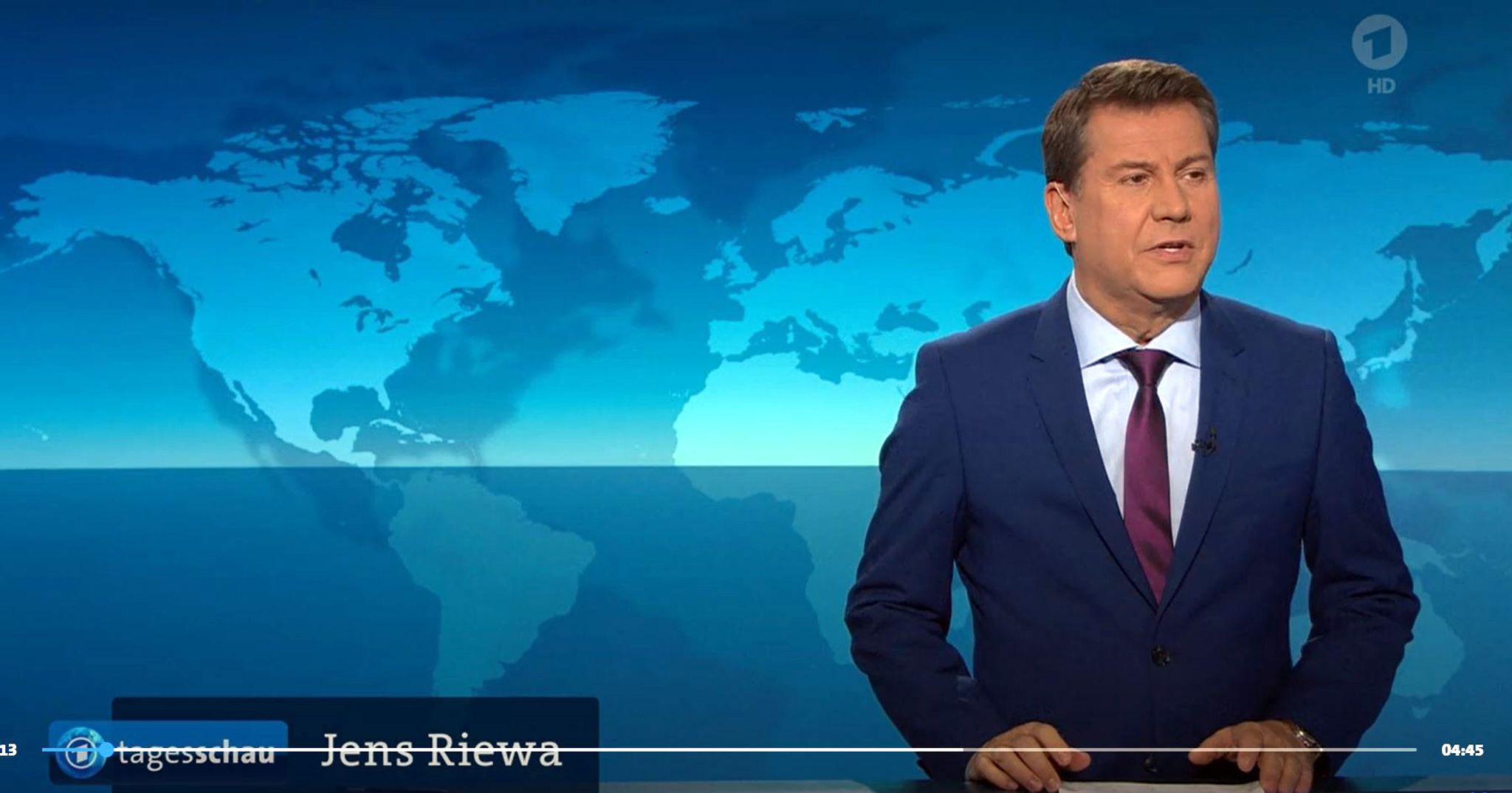 Tagesschau-Sprecher Riewa mit kuriosem Völler-Versprecher