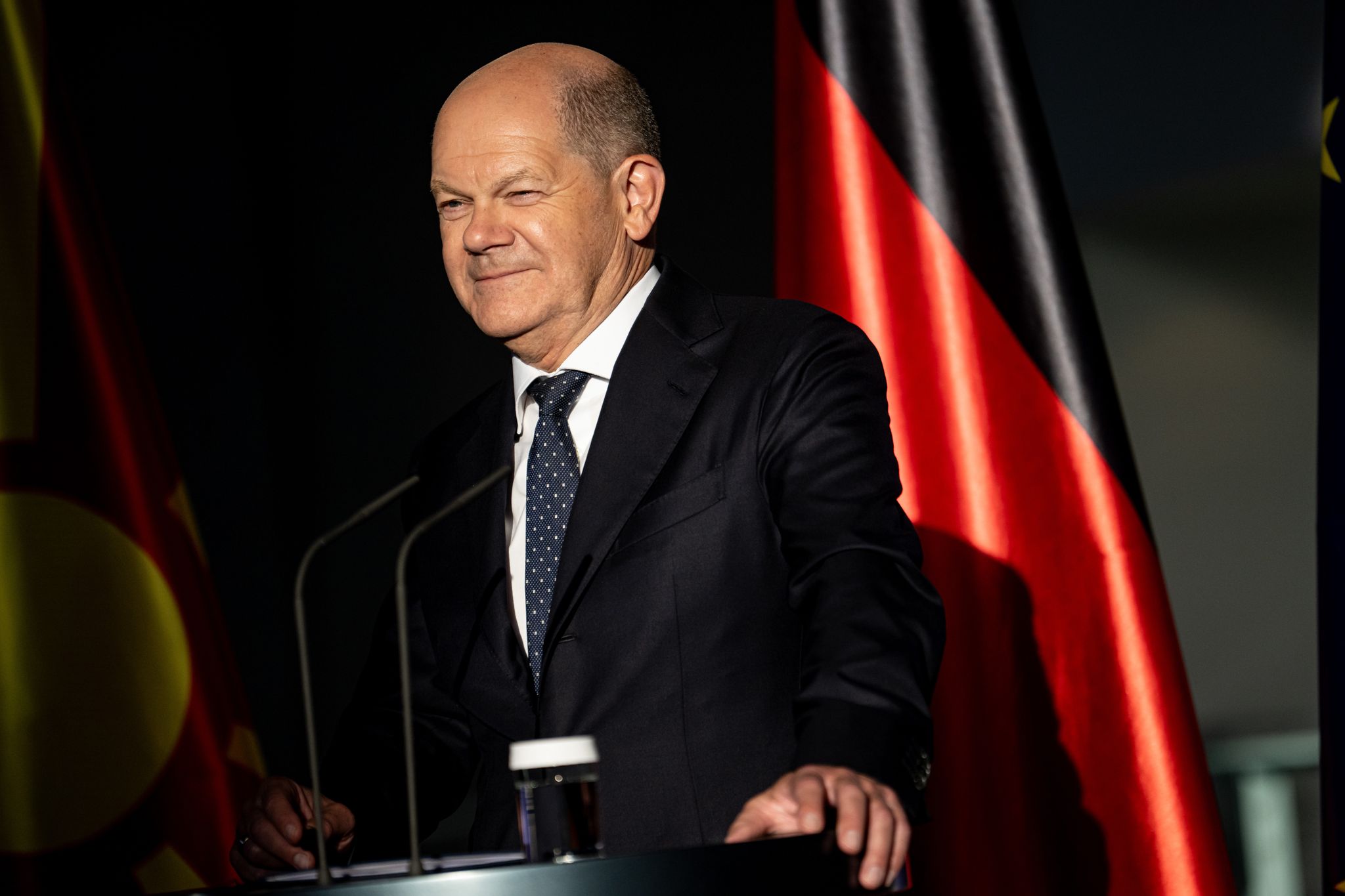 Scholz hofft auf erfolgreiche Heim-EM mit Flick