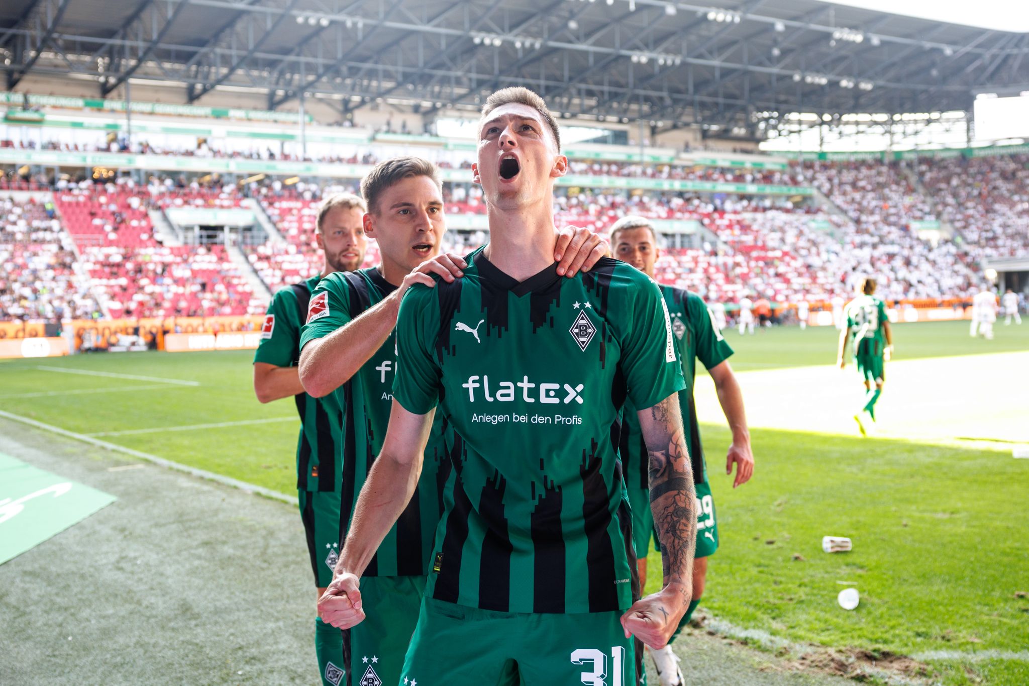 Nervenstarker Cvancara: Gladbach feiert seinen neuen Neuner