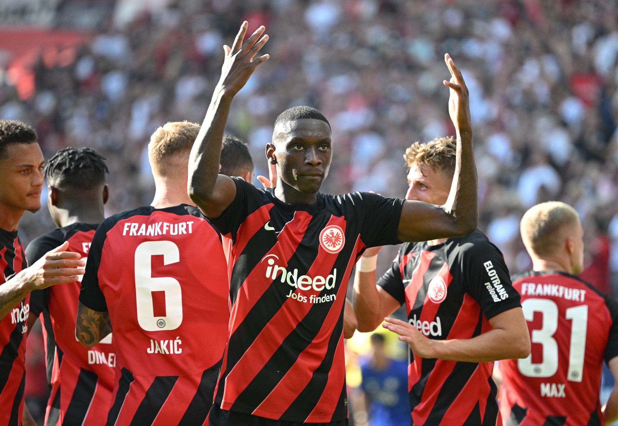 Frankfurt siegt dank Kolo Muani gegen Aufsteiger Darmstadt