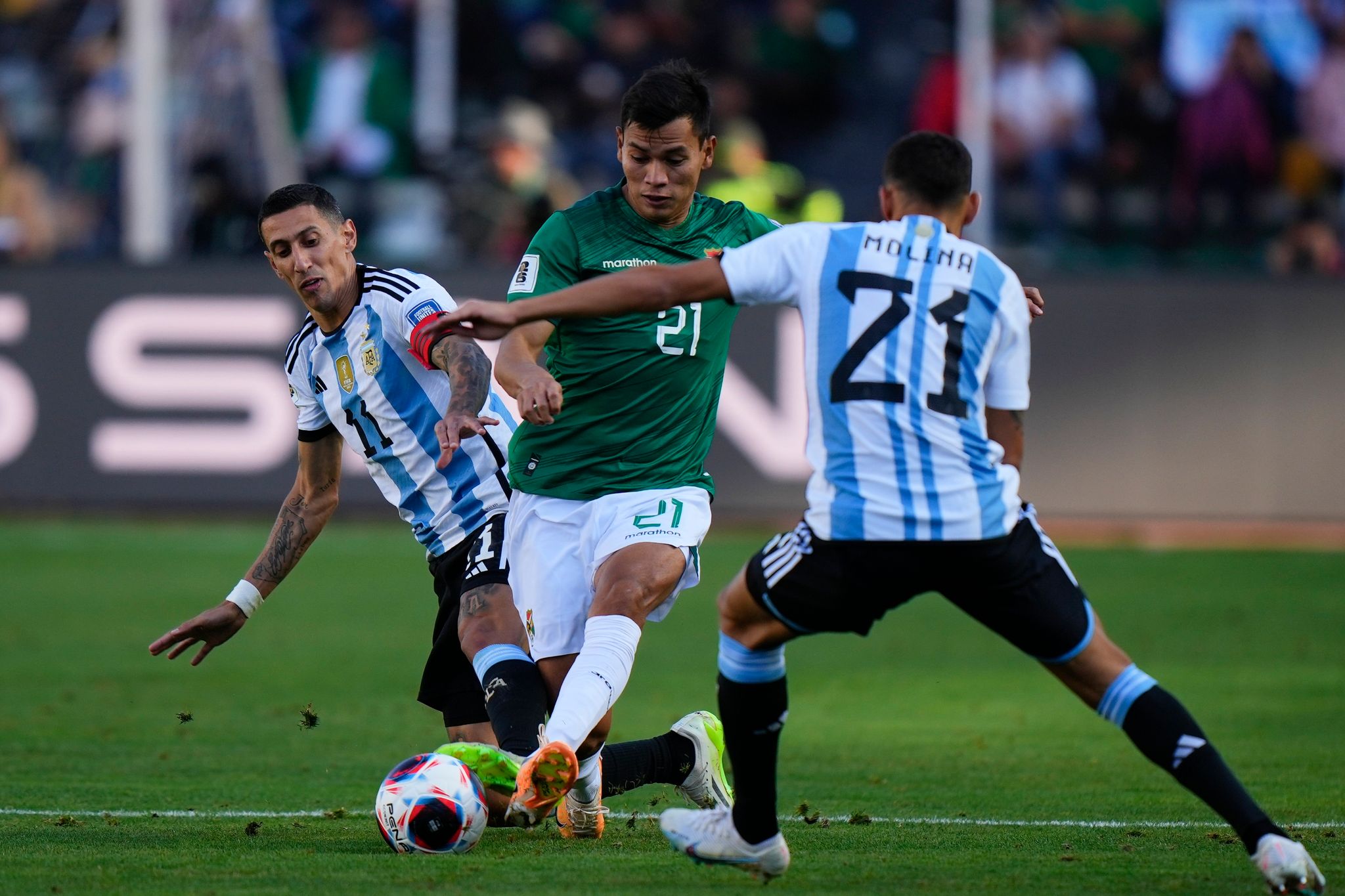 Ohne Messi: Argentinien besiegt Bolivien