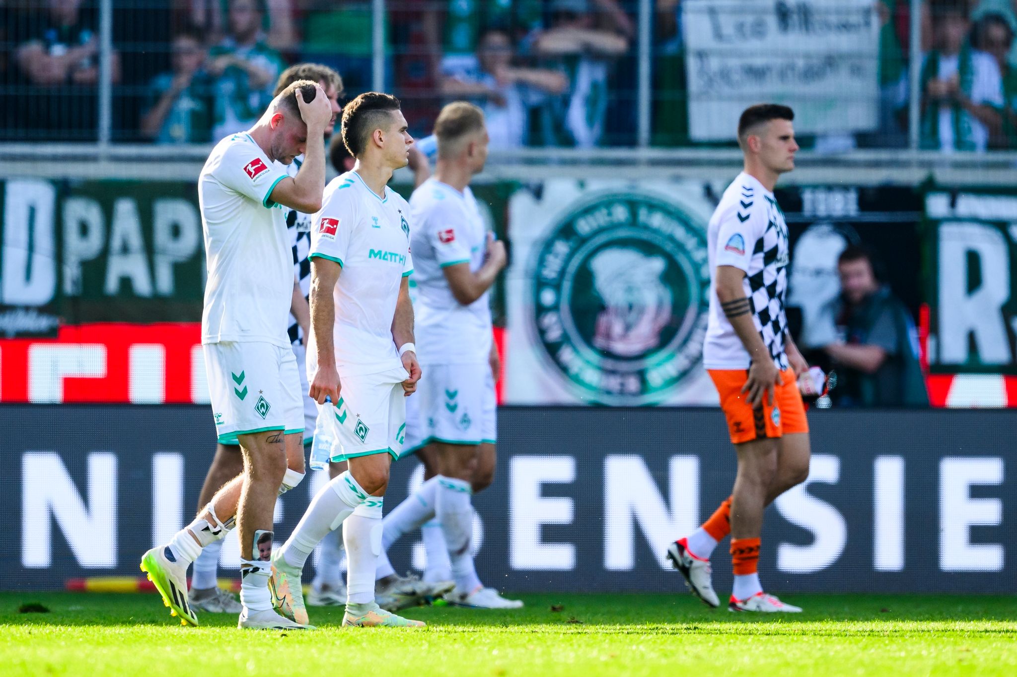 Ratlose Werder-Profis nach Niederlage in Heidenheim