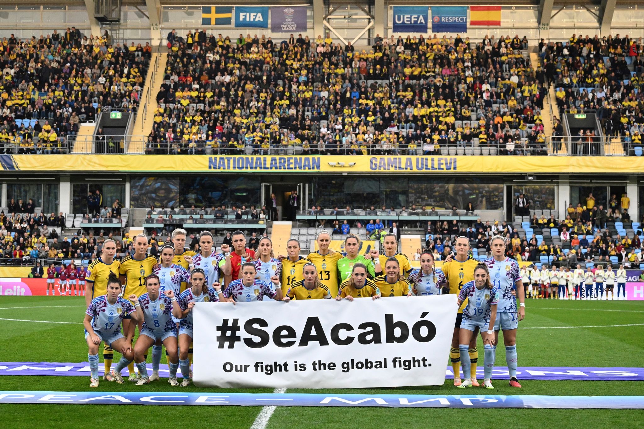 Solidarität mit Spanierinnen vor Nations-League-Spiel