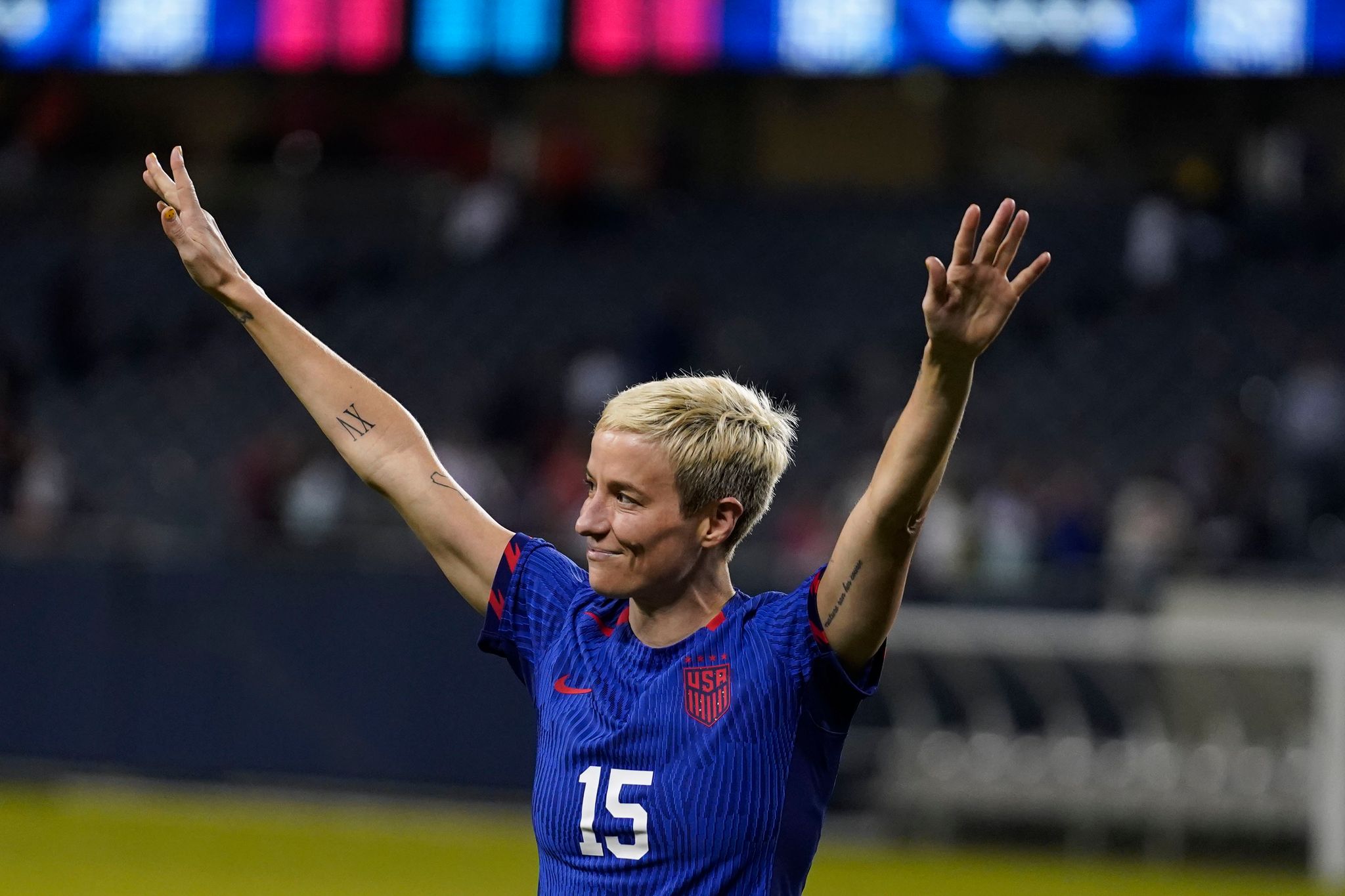 Abschied von Rapinoe: USA gewinnen ihr letztes Länderspiel