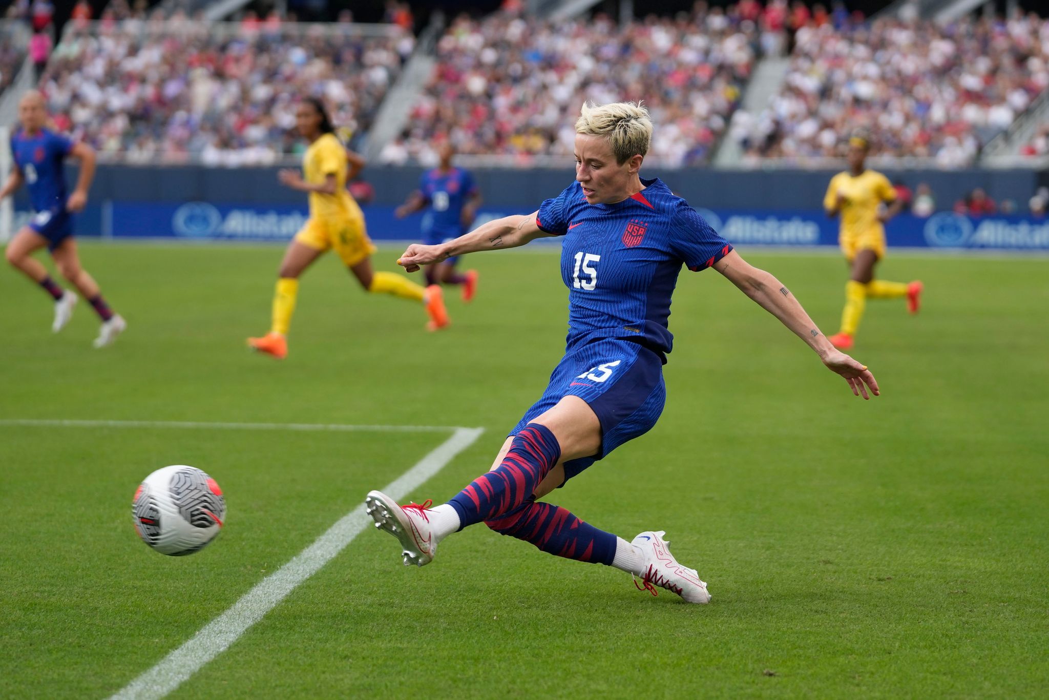 Rapinoe verschiebt Karriereende: Zwei Tore für die Playoffs