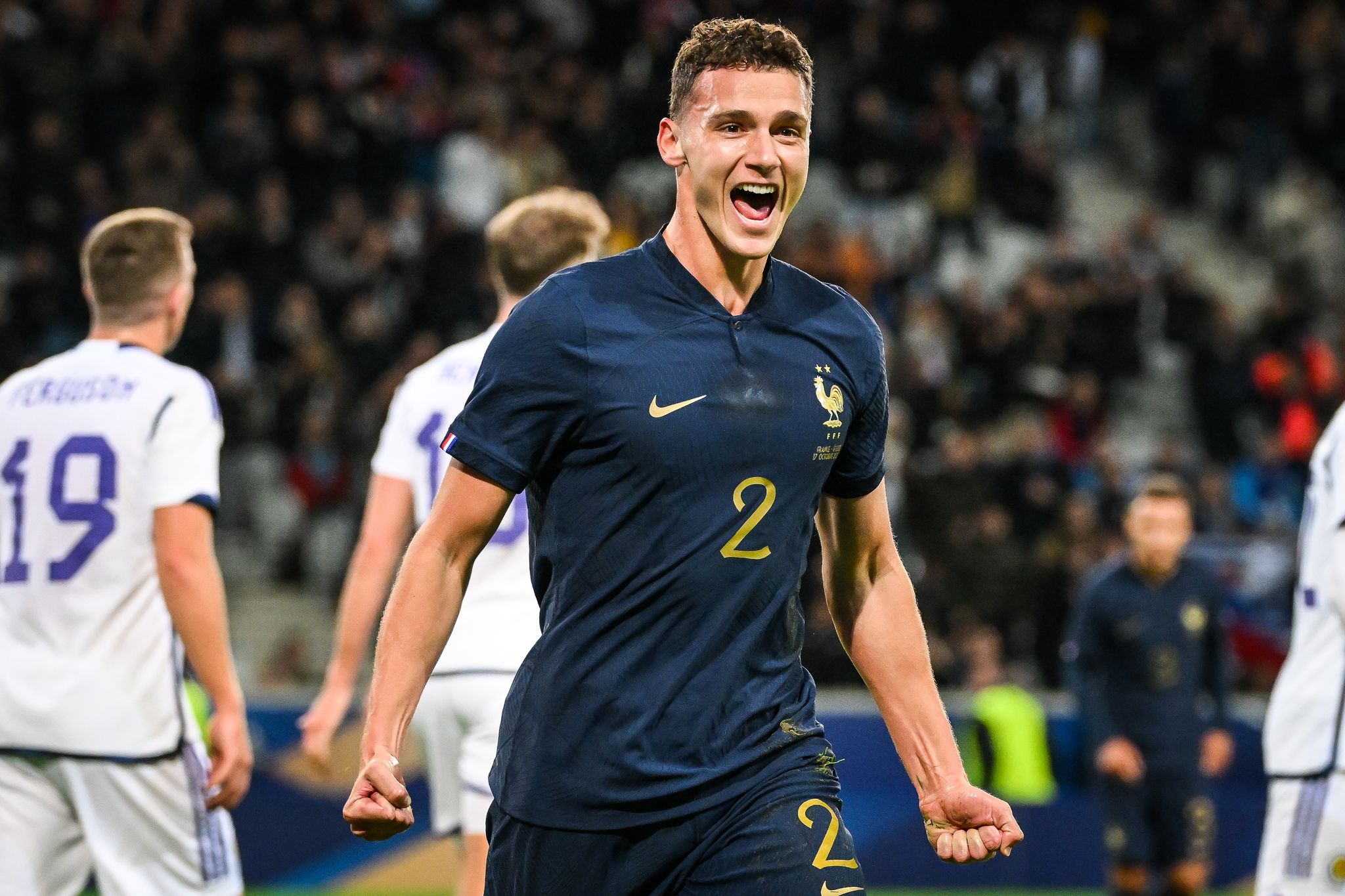 Dank Pavards Doppelpack: Frankreich gewinnt gegen Schottland