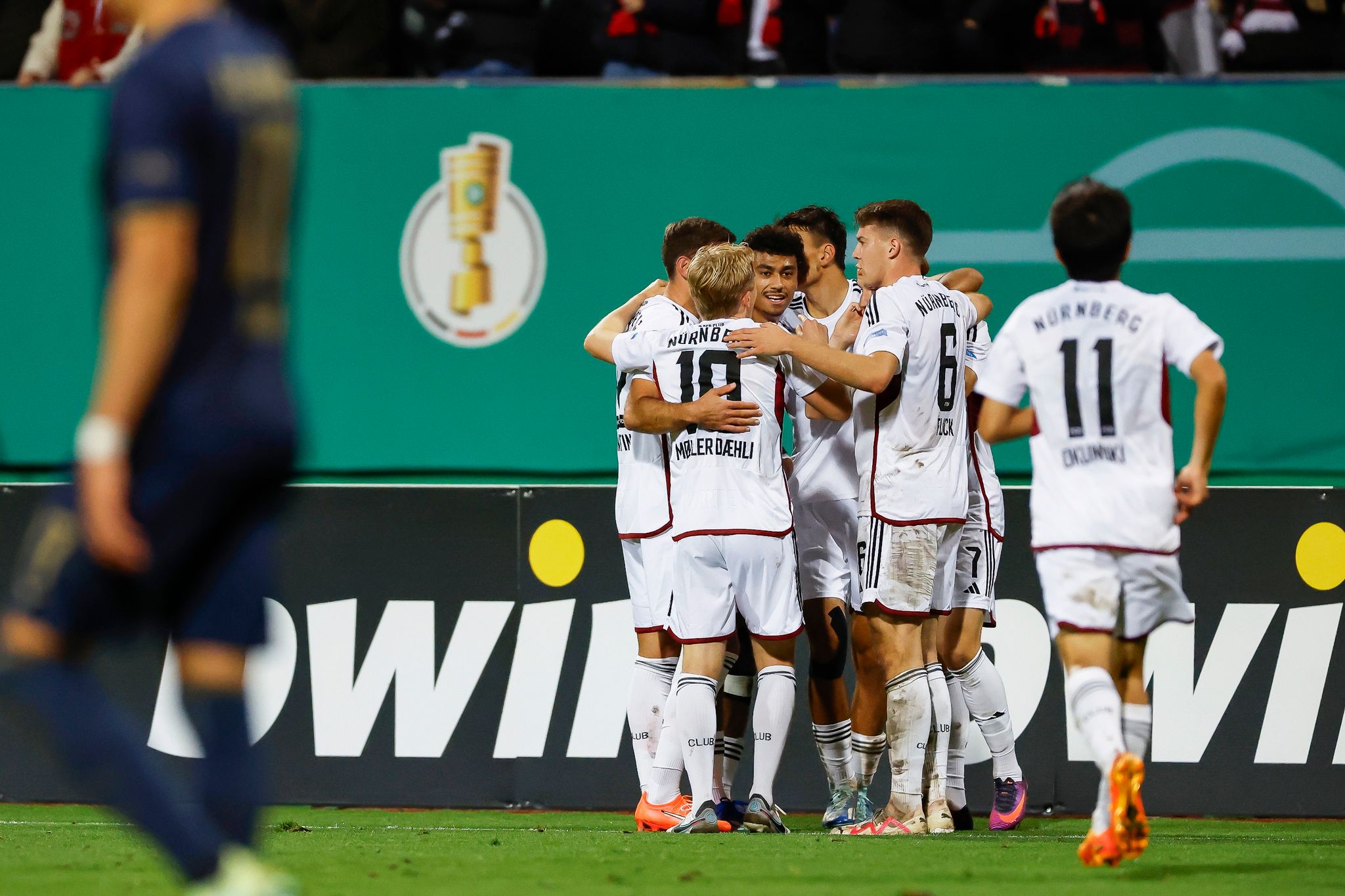 Nürnberg erreicht dank Lohkemper Pokal-Achtelfinale