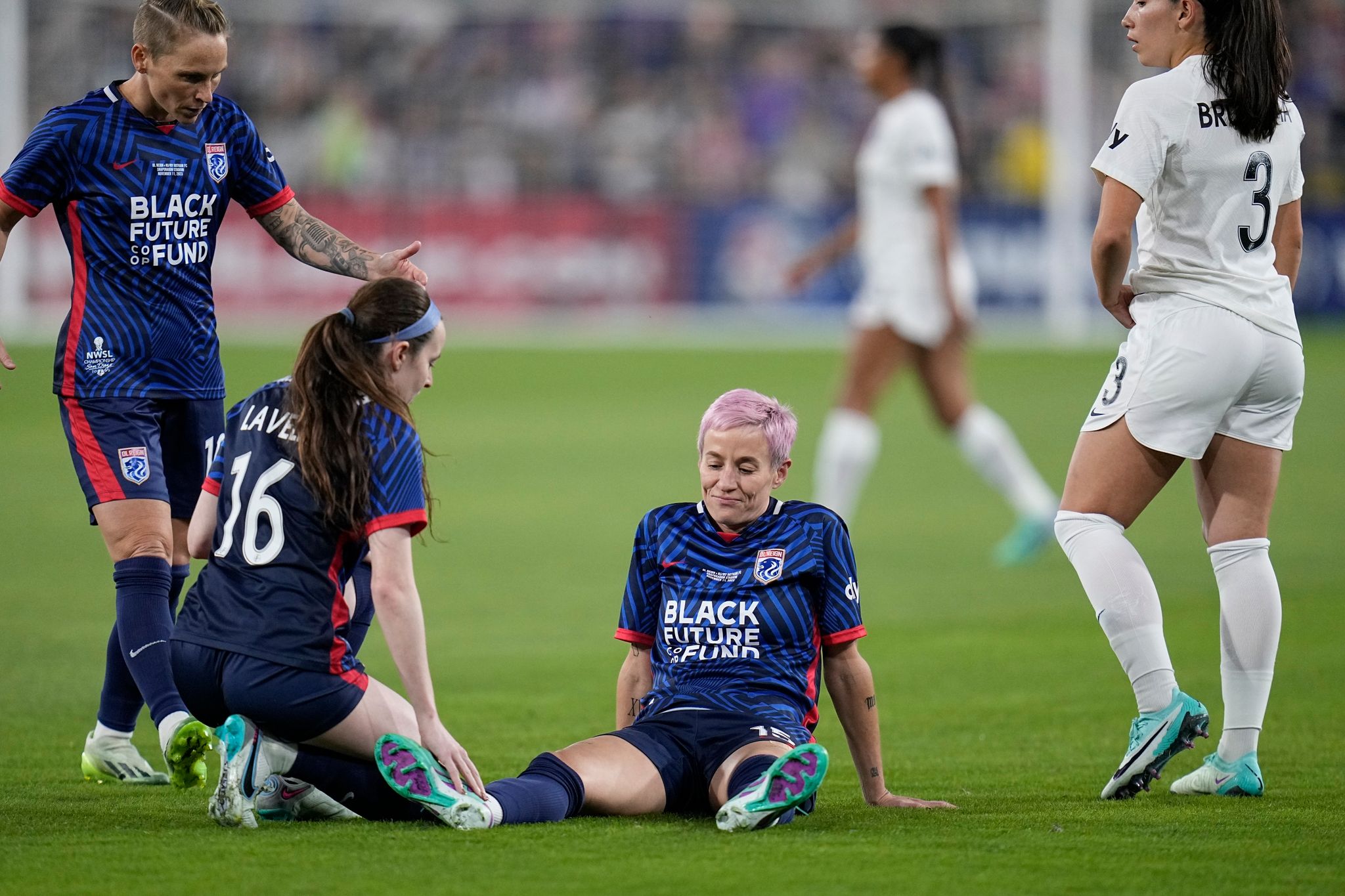 Achillessehnenriss statt Titel: Rapinoe leidet zum Abschied