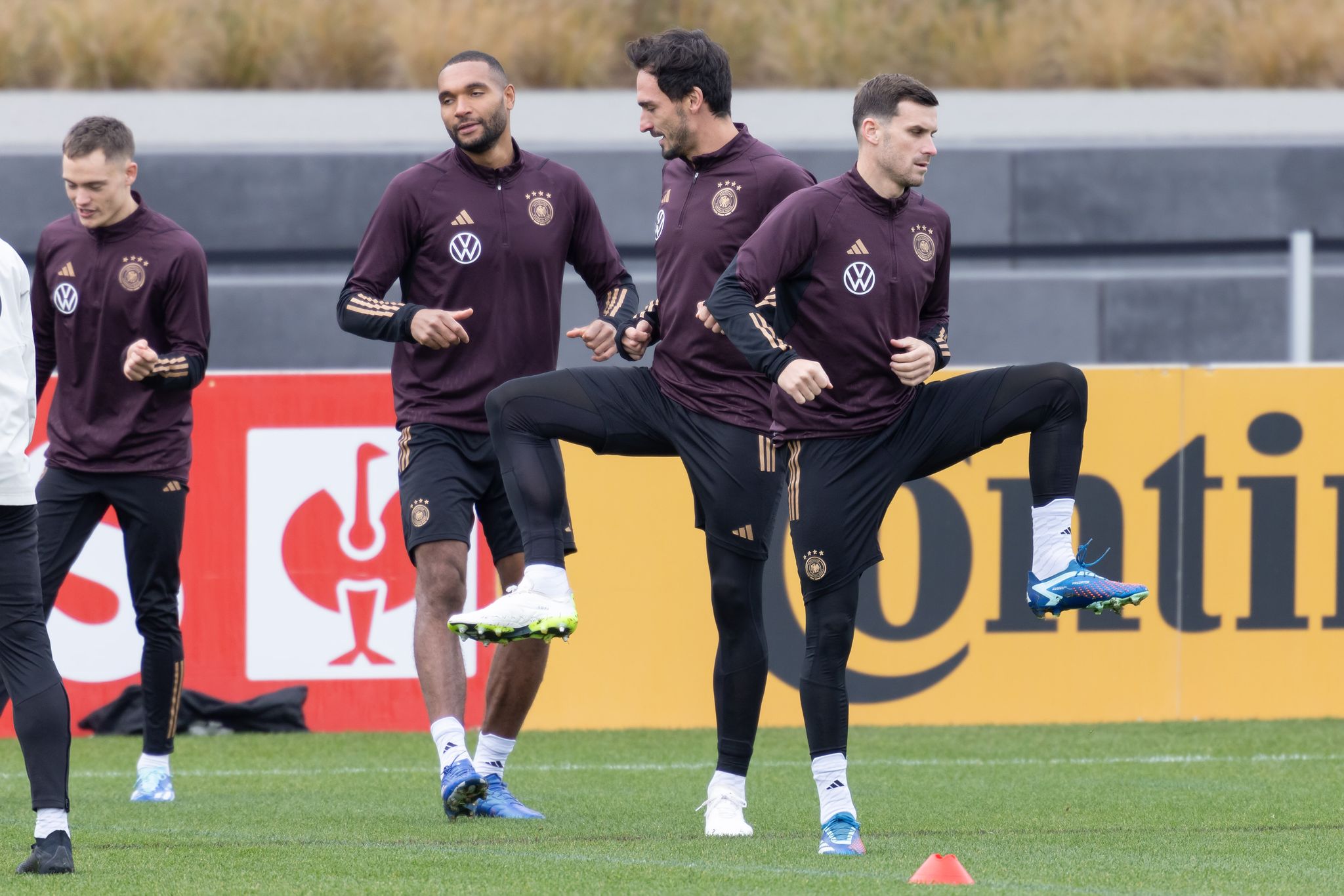 Hummels beim DFB-Training dabei