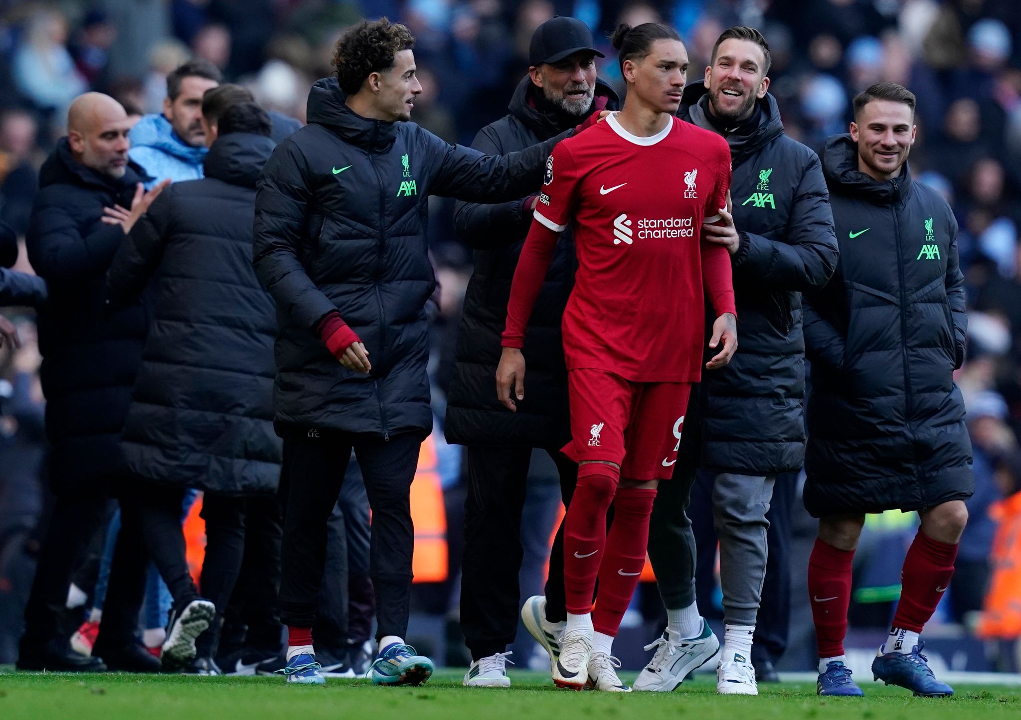 Klopp zwischen Guardiola und Nunez: «Stärker als ich»