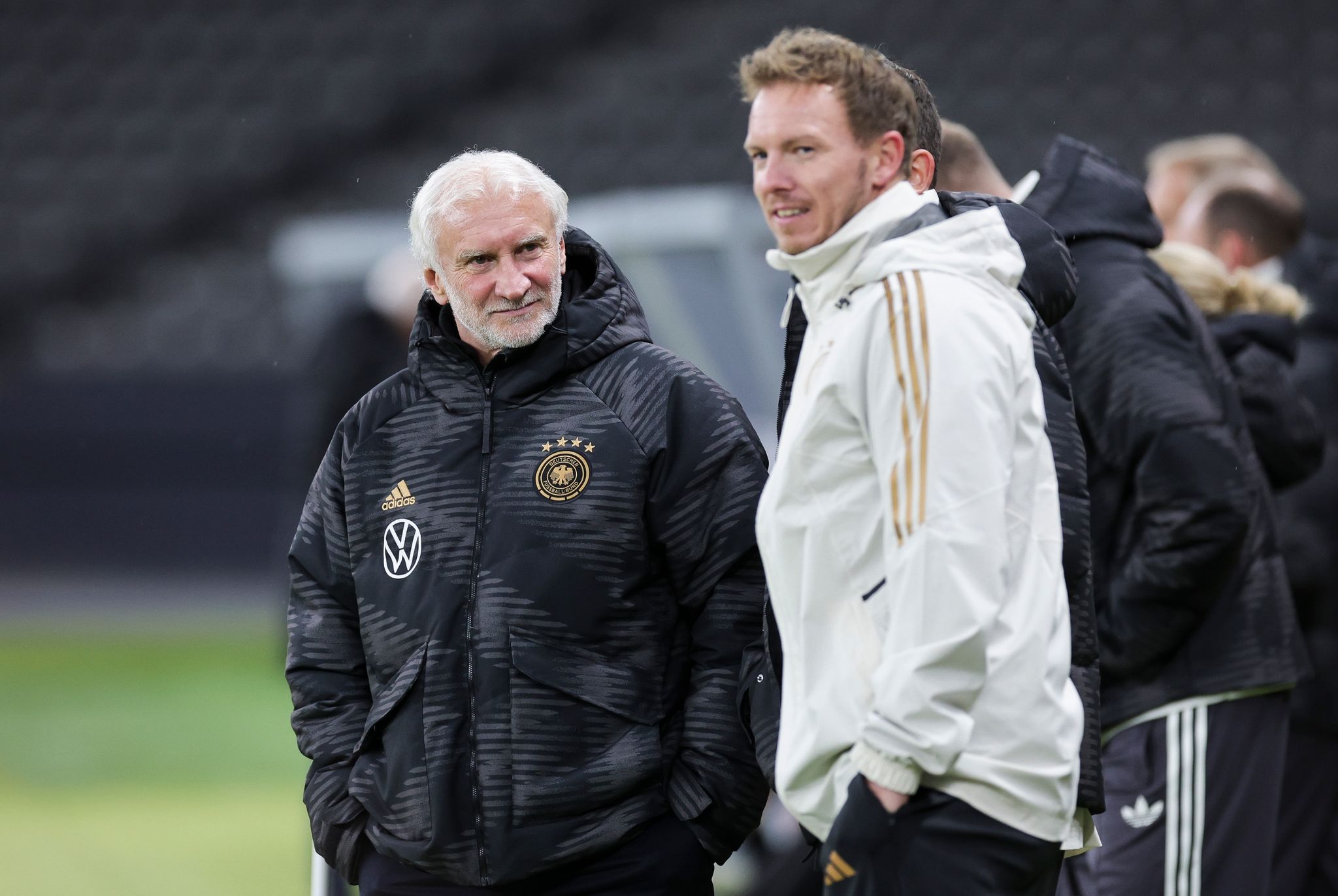 Nagelsmann und Völler schauen gemeinsam WM-Finale der U17