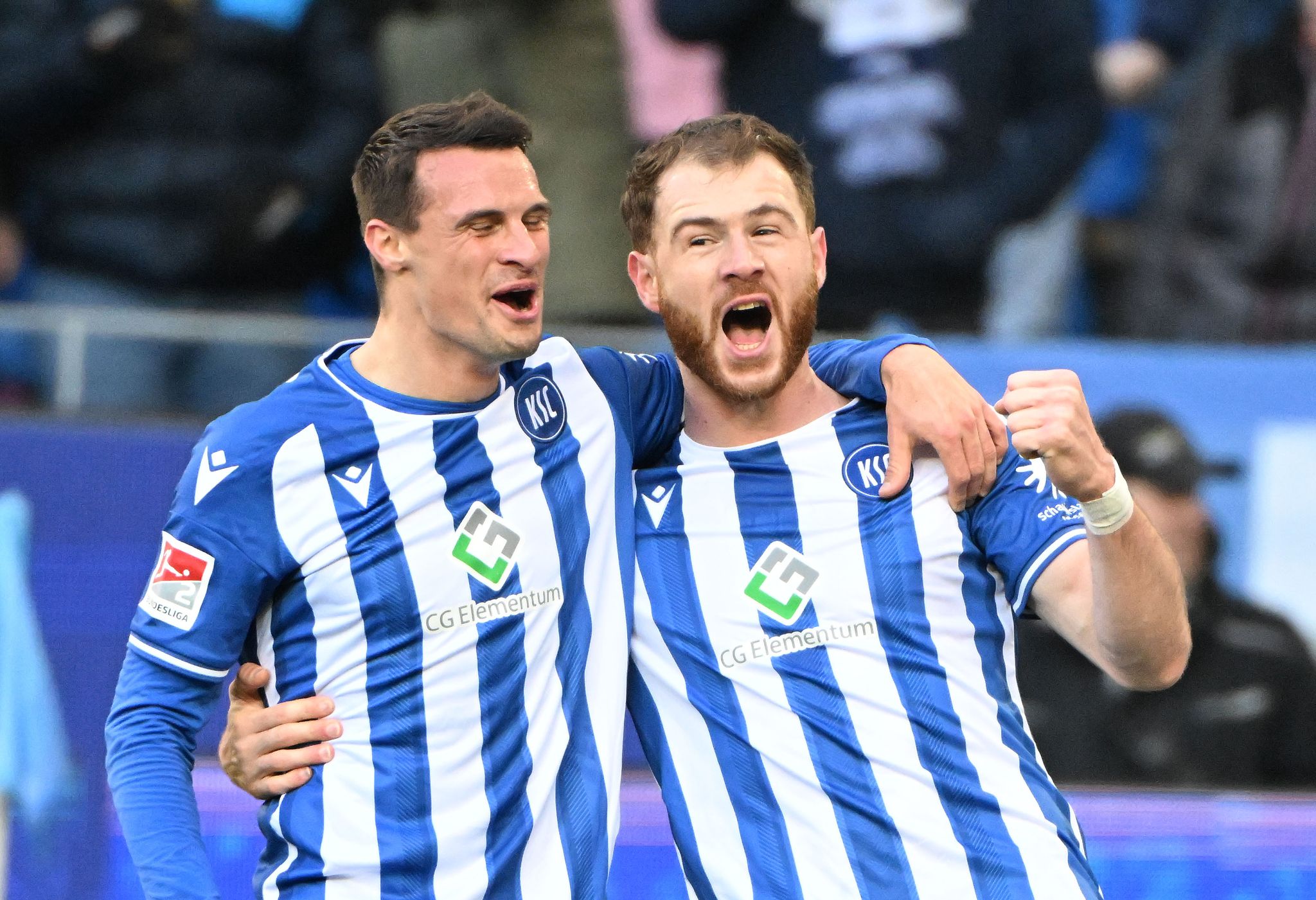 KSC geht mit Sieg in die Winterpause – 3:2 gegen Elversberg