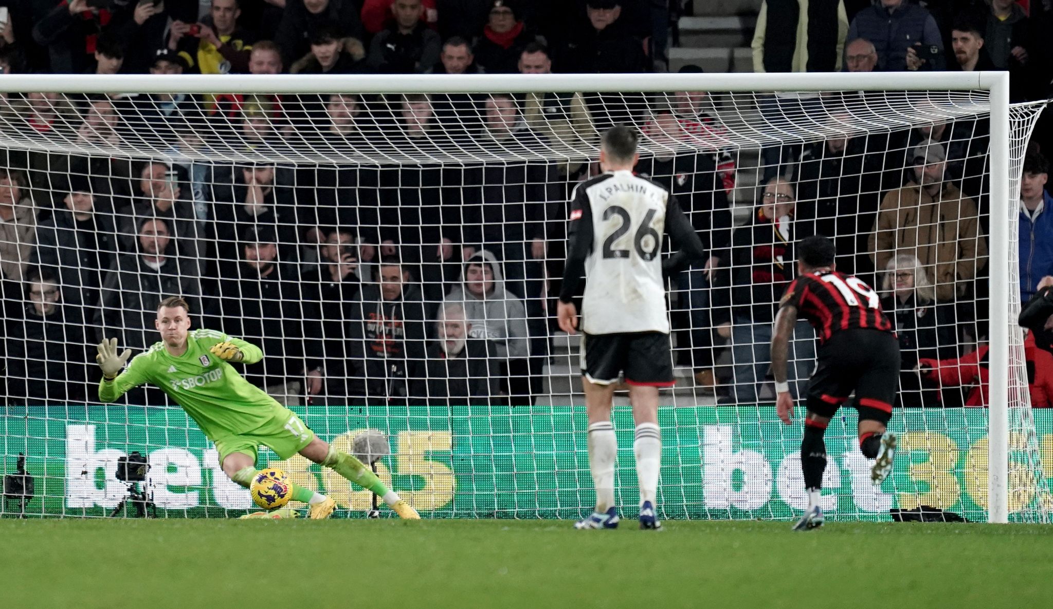 Torwart Leno am Boxing Day mit Aufregerszene