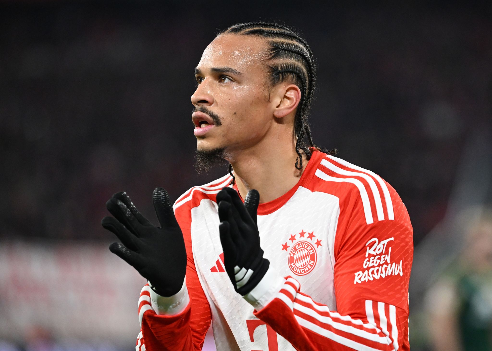 Sané über Verhandlungen bei Bayern: Auf sehr gutem Weg