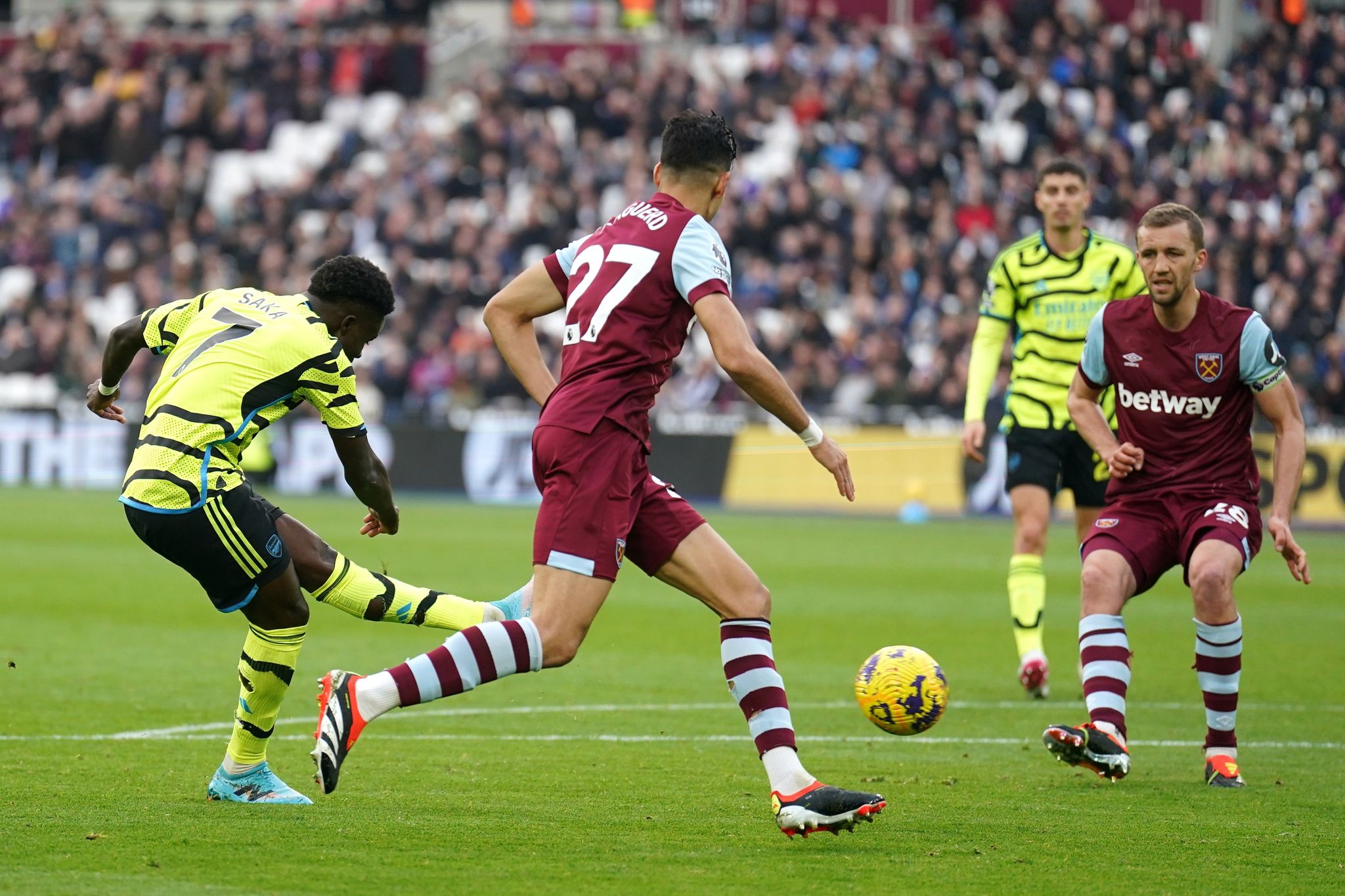 FC Arsenal mit Tor-Gala gegen West Ham United