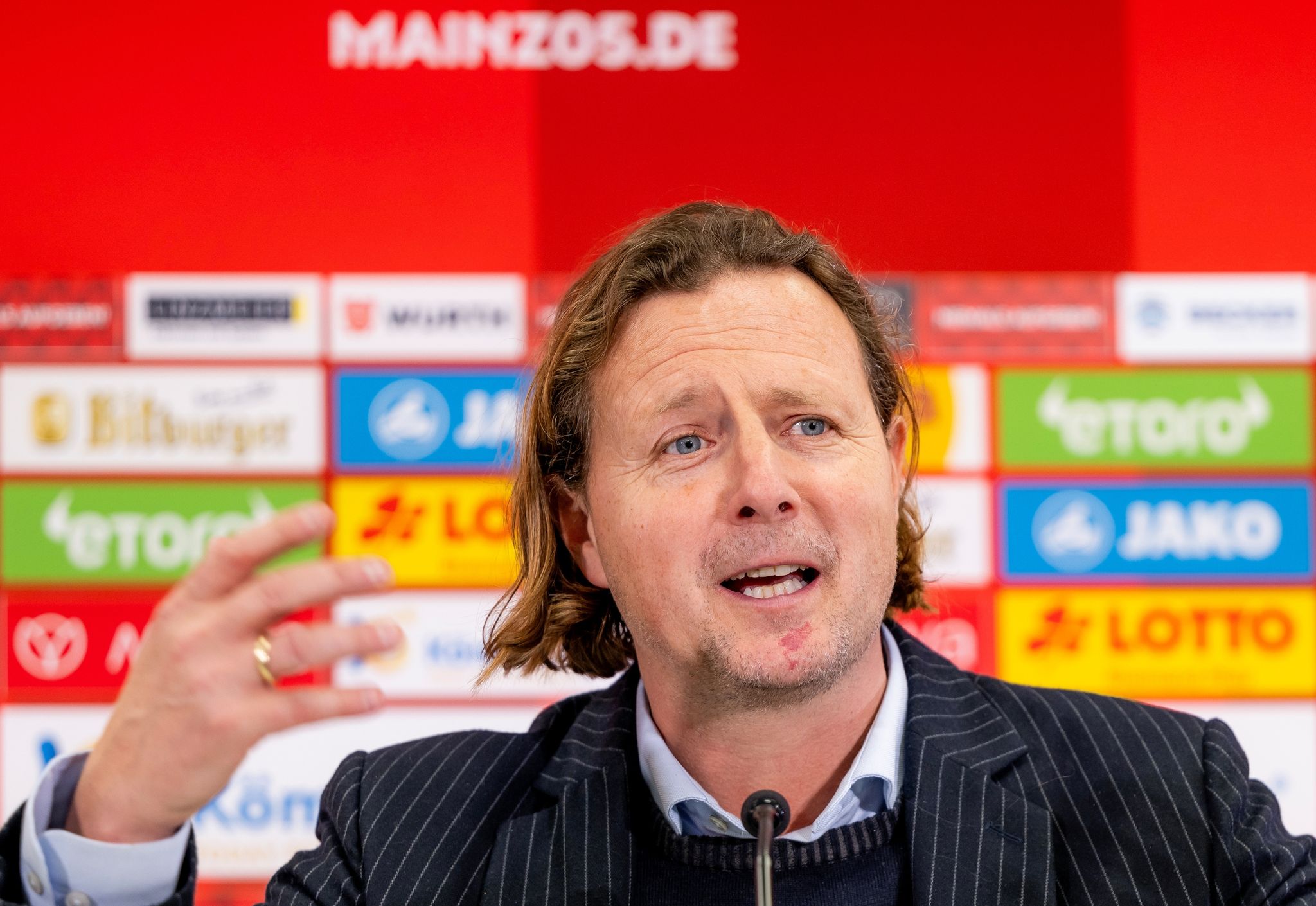 Großer Motivator: Henriksen soll Mainz 05 vor Abstieg retten