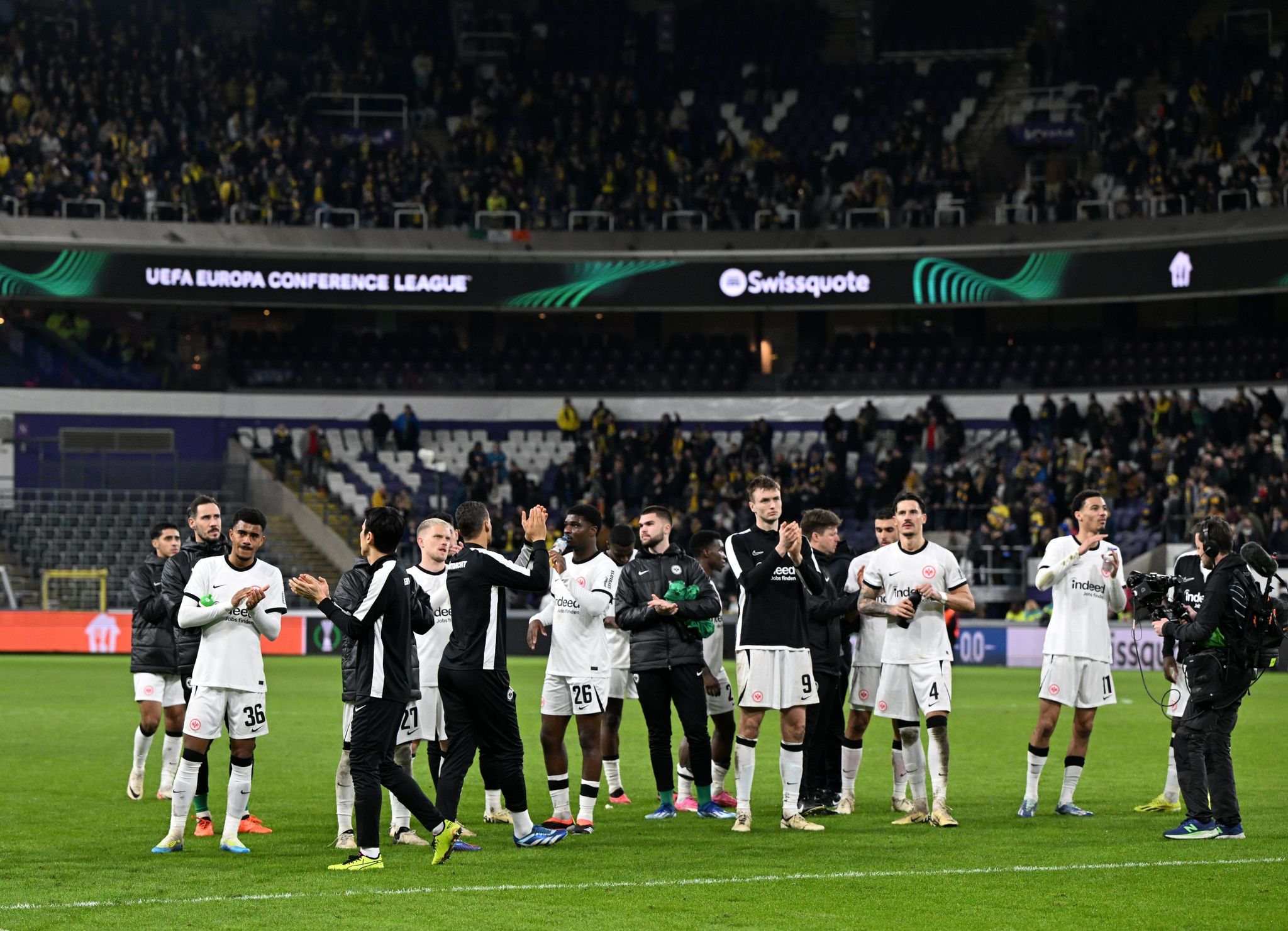 Eintracht Frankfurt verspielt Sieg bei Saint-Gilloise