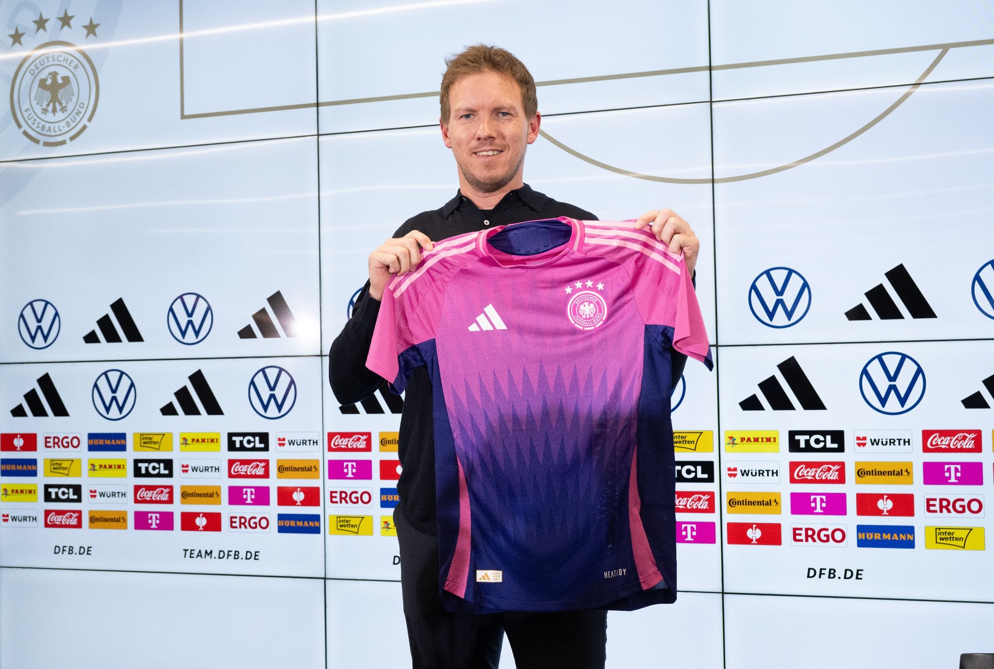 Nur Trikots sind rosarot: Nagelsmann verteilt EM-Rollen