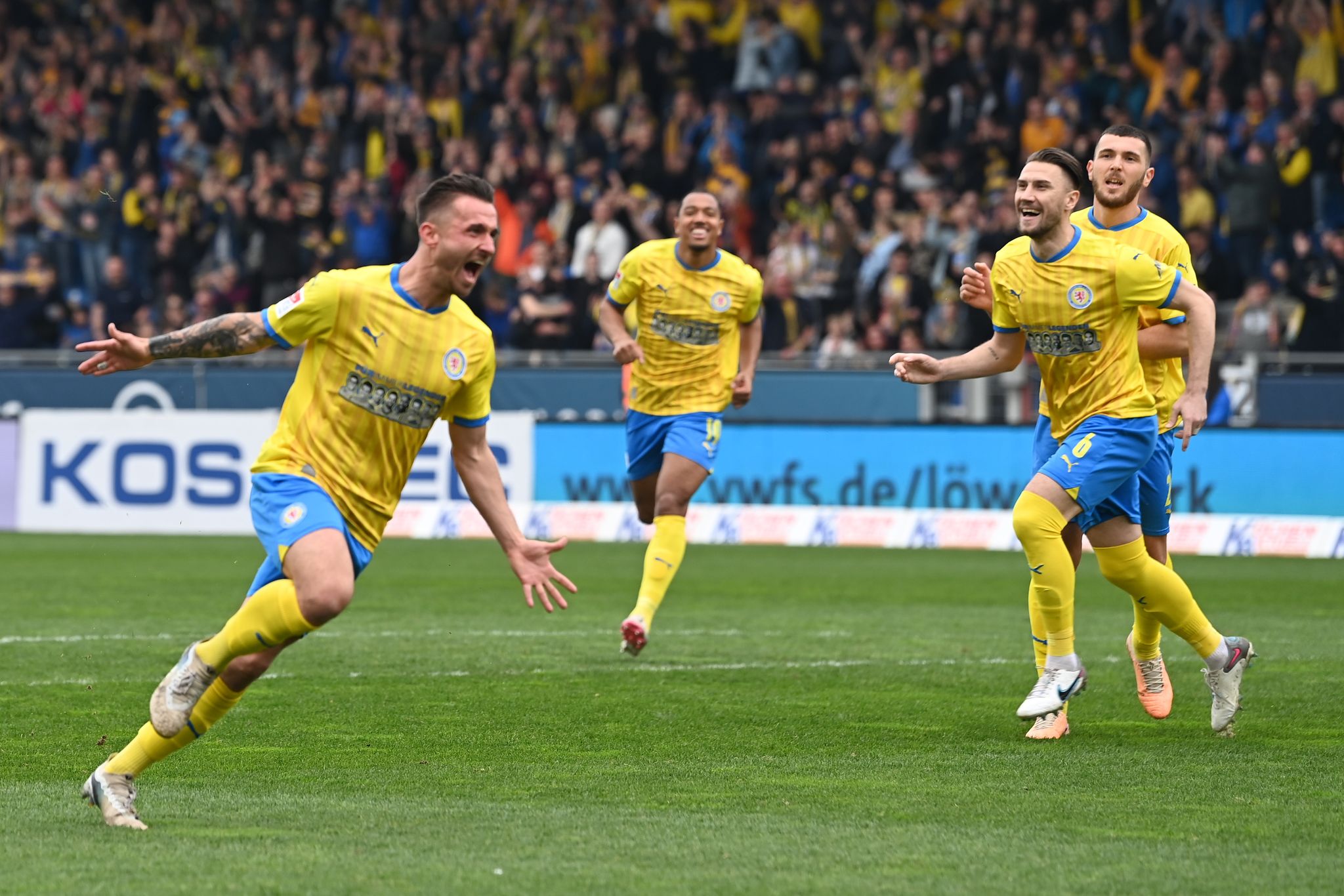 Braunschweig gewinnt gegen Elversberg mit 5:0