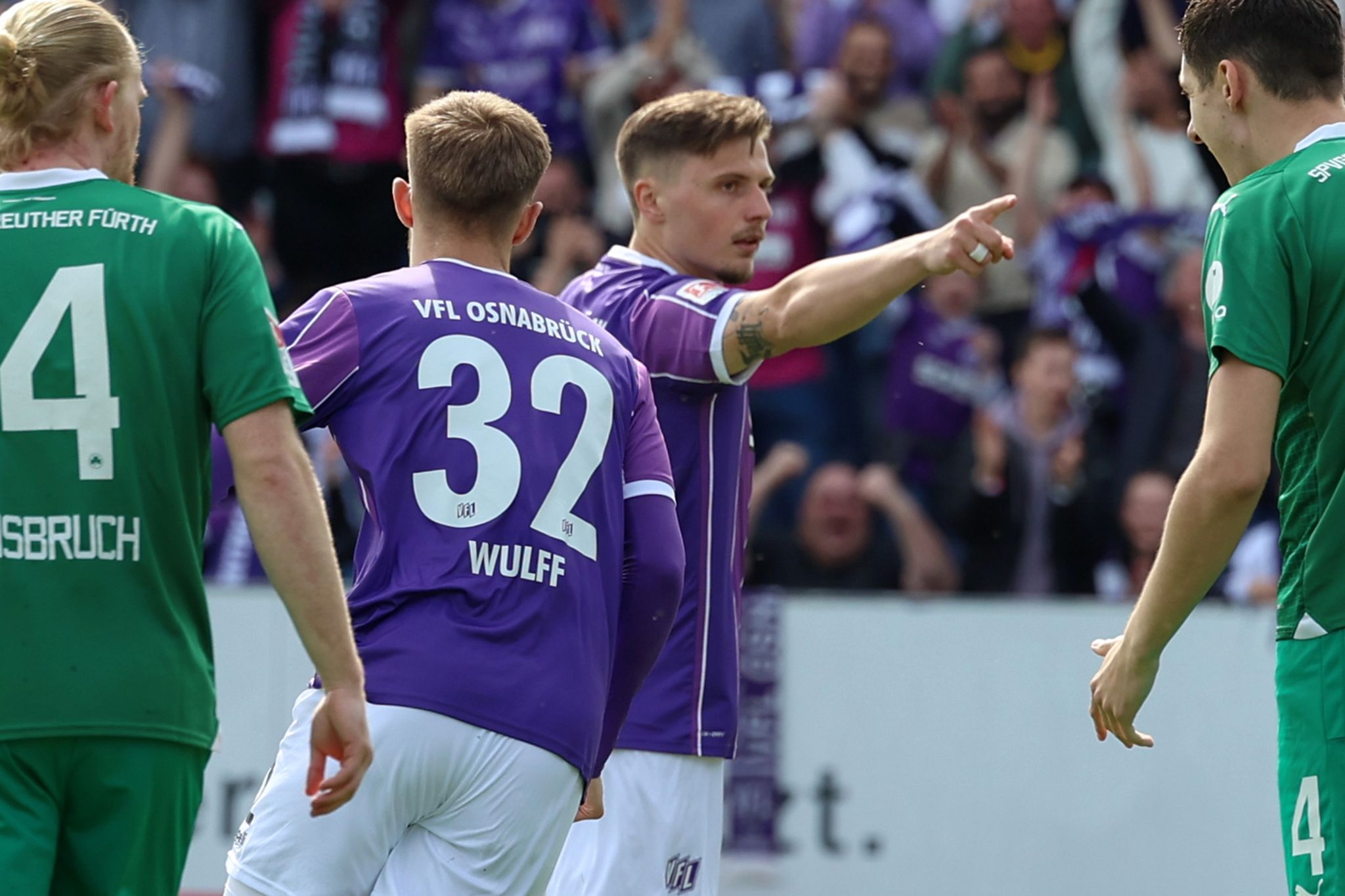 Fürth verliert bei Schlusslicht Osnabrück