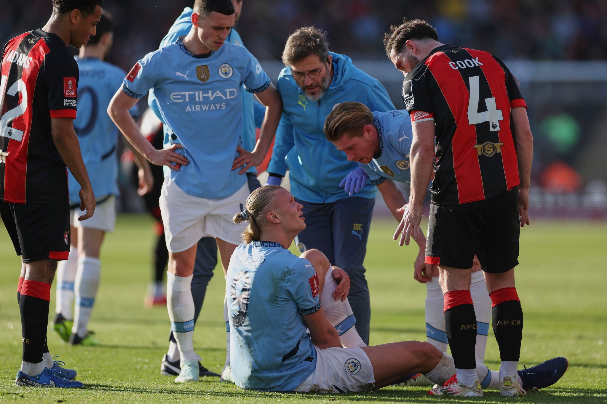 Manchester City wahrt letzte Titelchance – Haaland muss raus