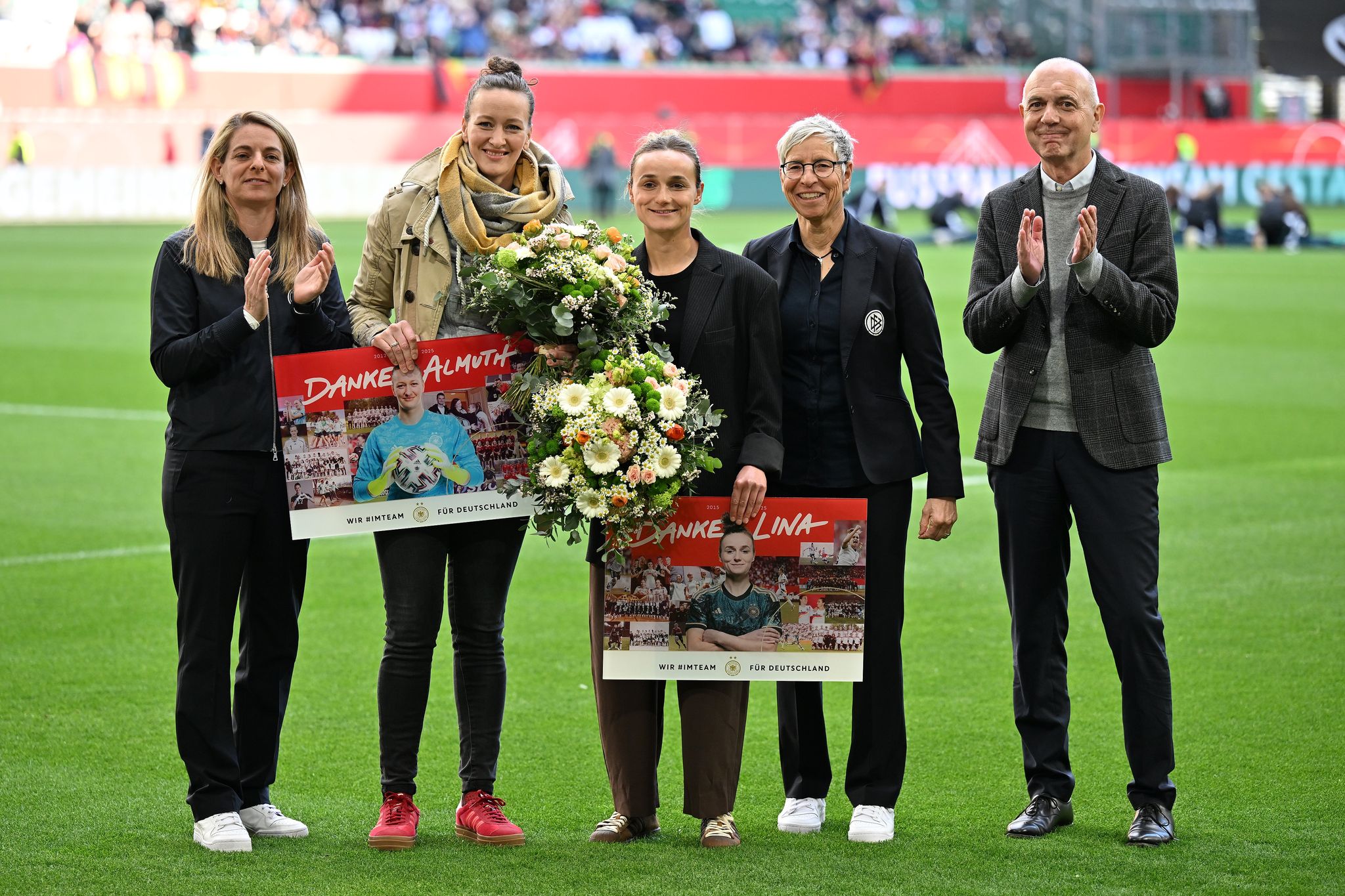 Ex-DFB-Stars Schult und Magull verabschiedet