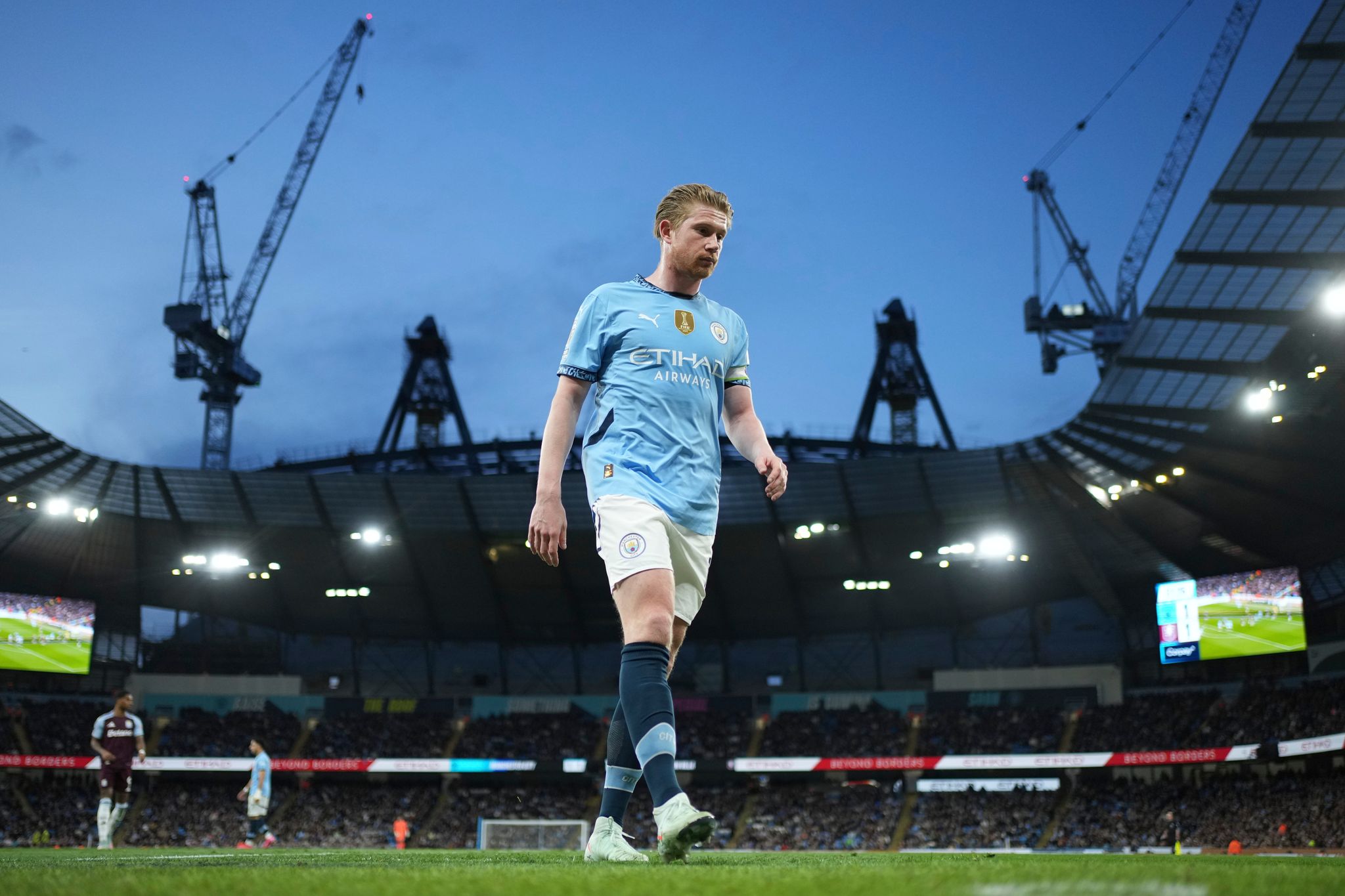 Später Jubel: Manchester City springt auf Rang drei